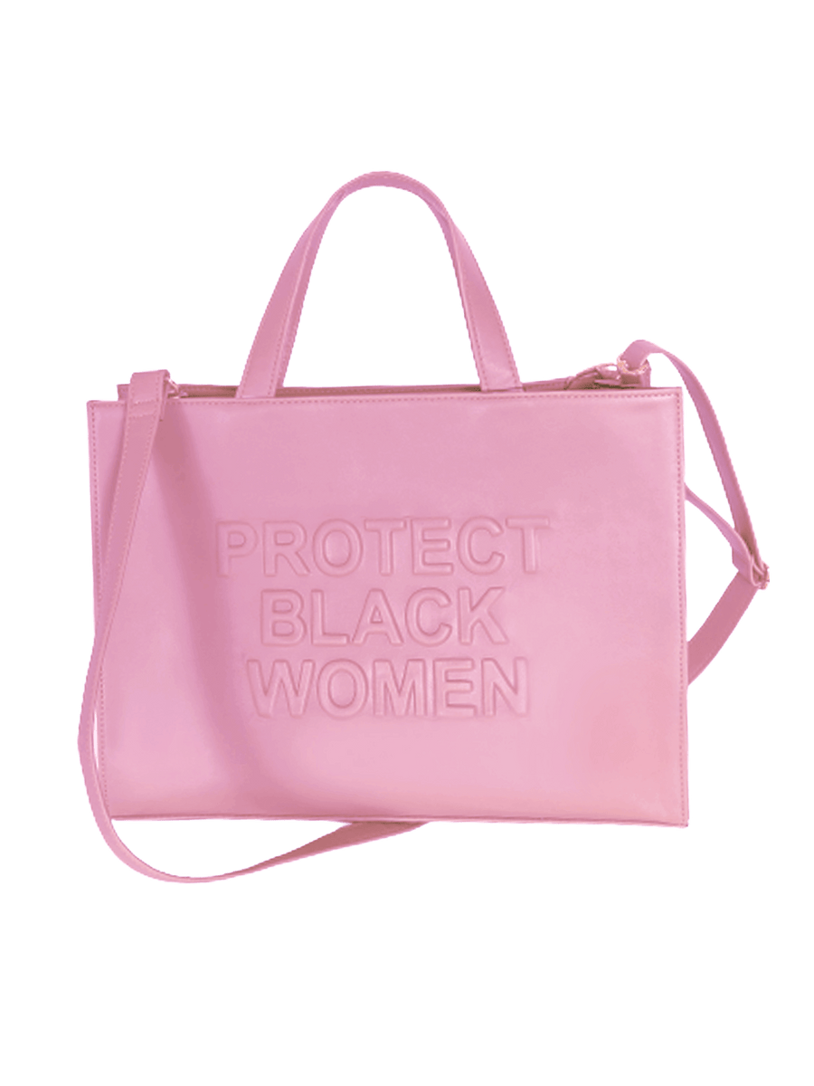 Vegan leather crossbody bag VICTORIA'S SECRET Pink in Vegan