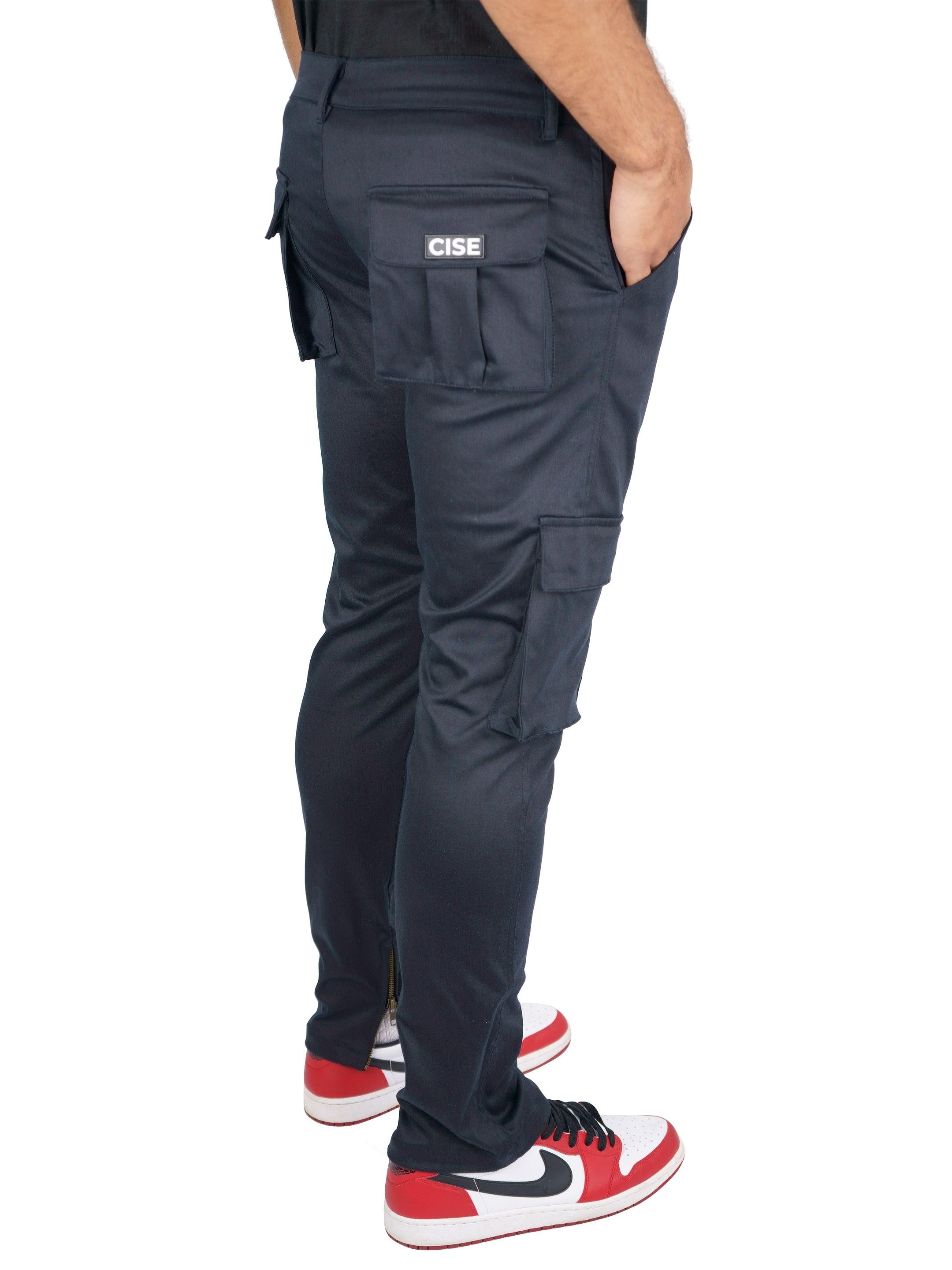 Stylish Cargo Black Pant