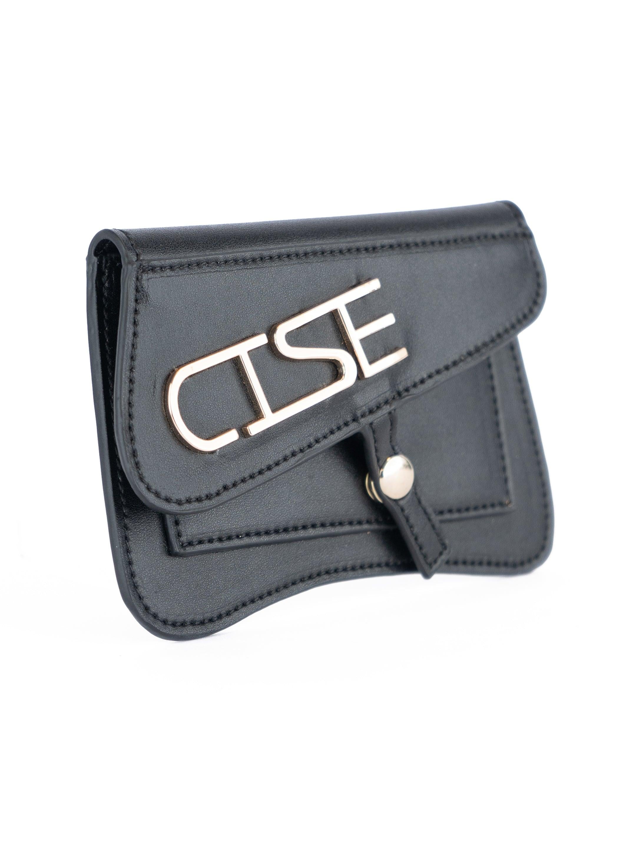 CHARLOTTE CARD HOLDER Black