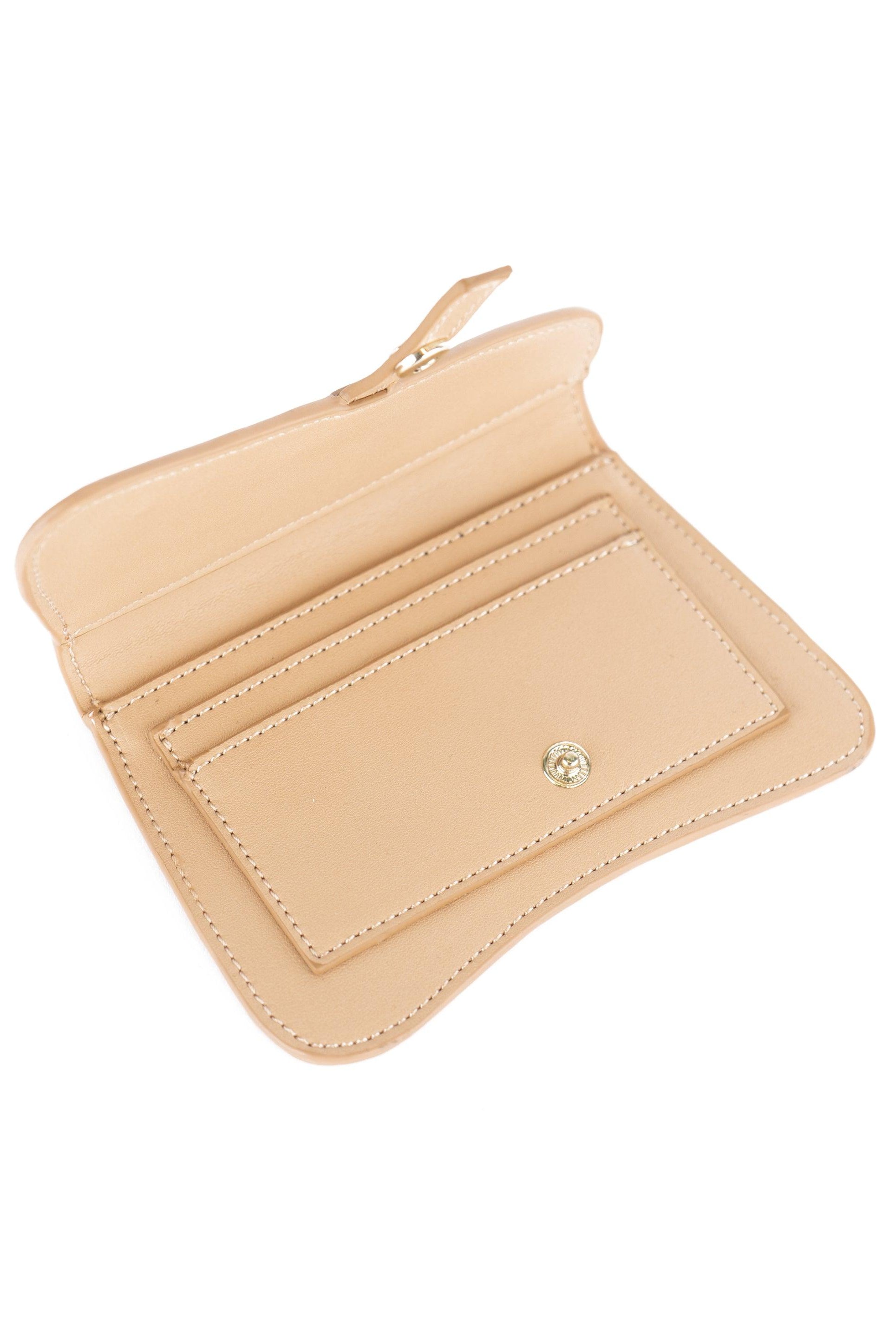 CHARLOTTE CARD HOLDER CARAMEL