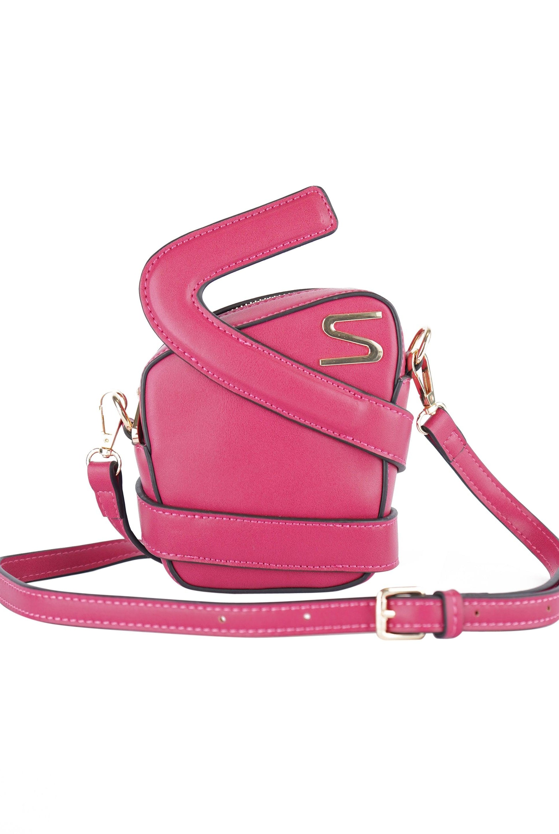 Sterlo Statement Bag (Fuchsia)