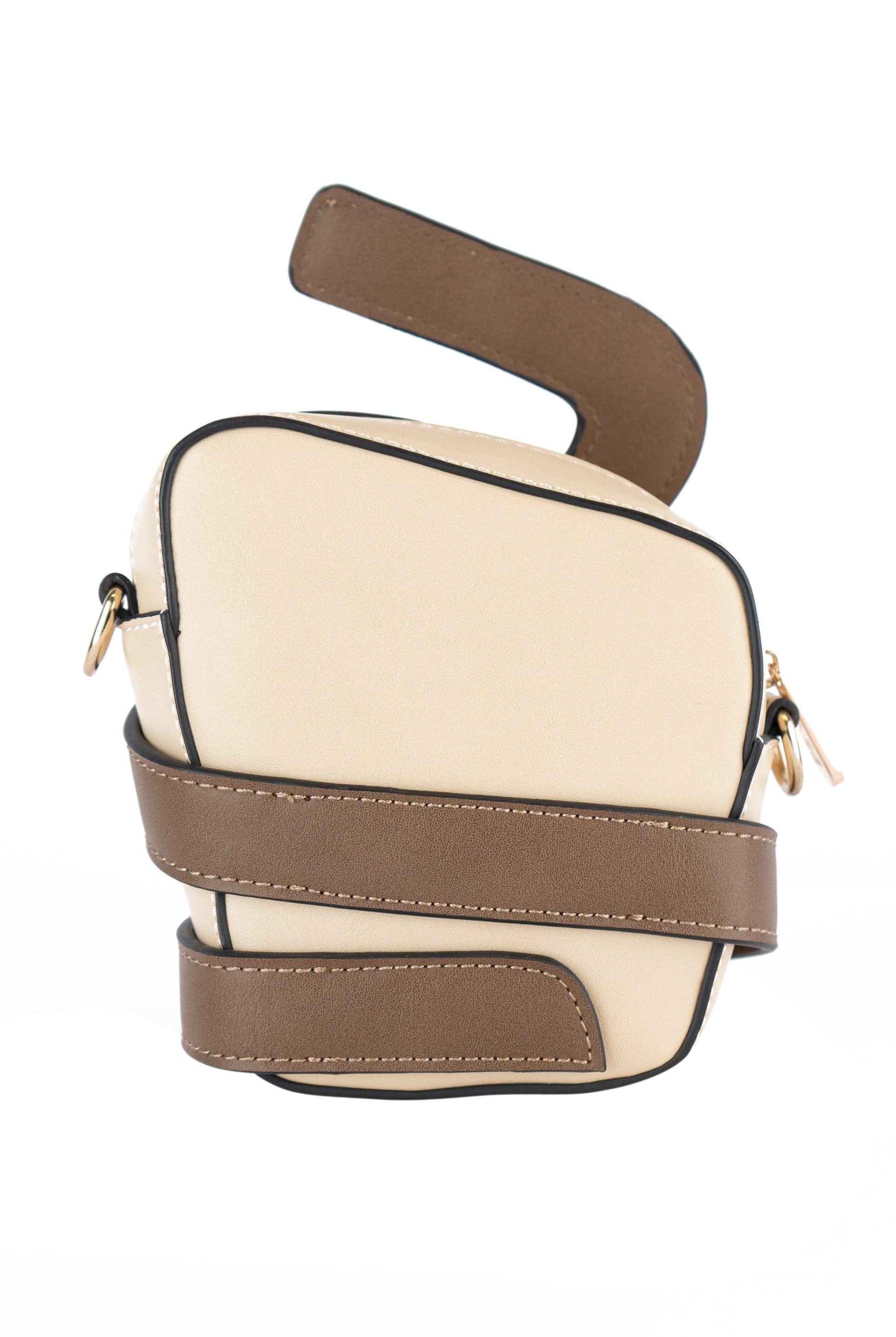 Sterlo Statement Cream Bag - Back Side