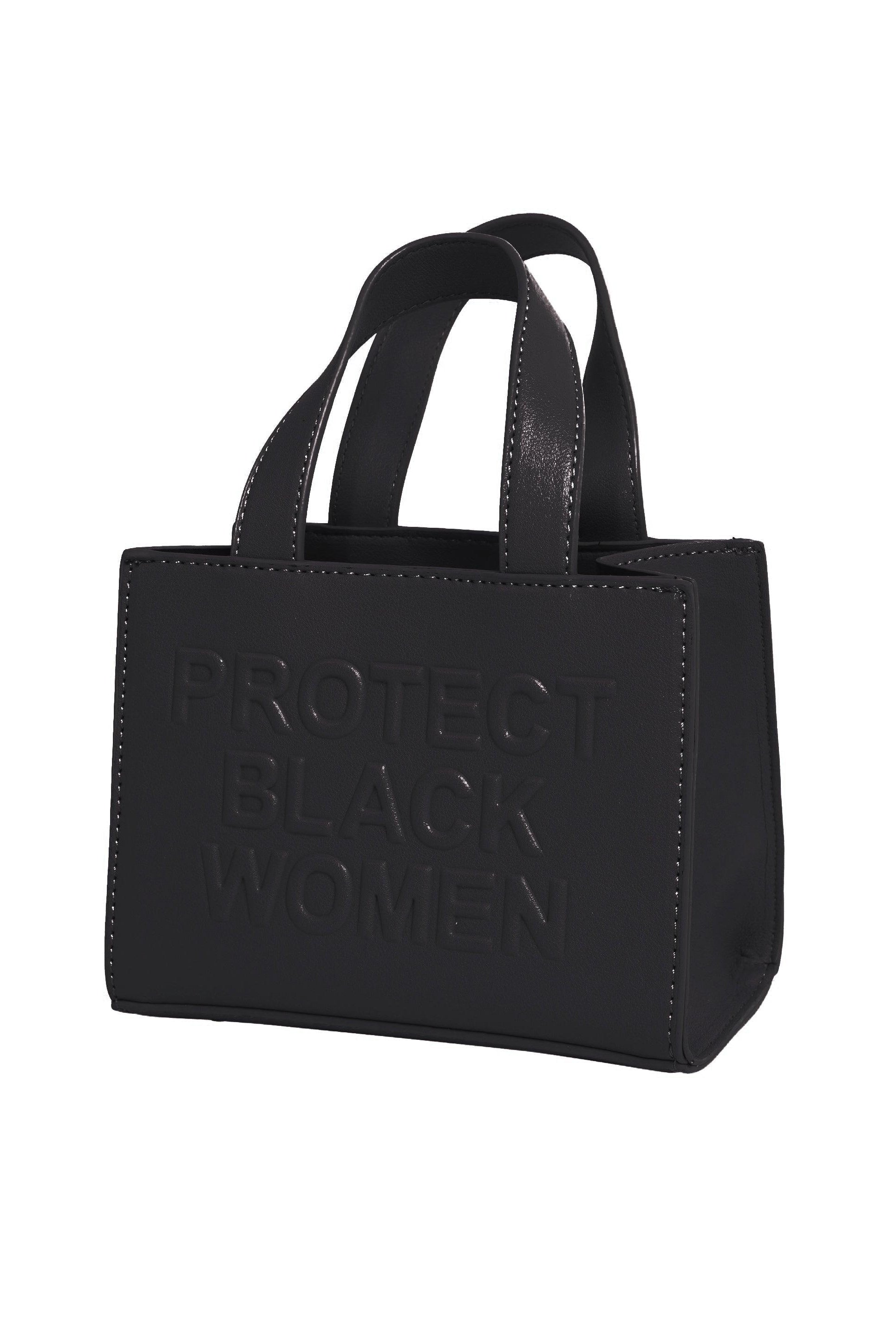 PBW Vegan Leather Mini Bag (Black)