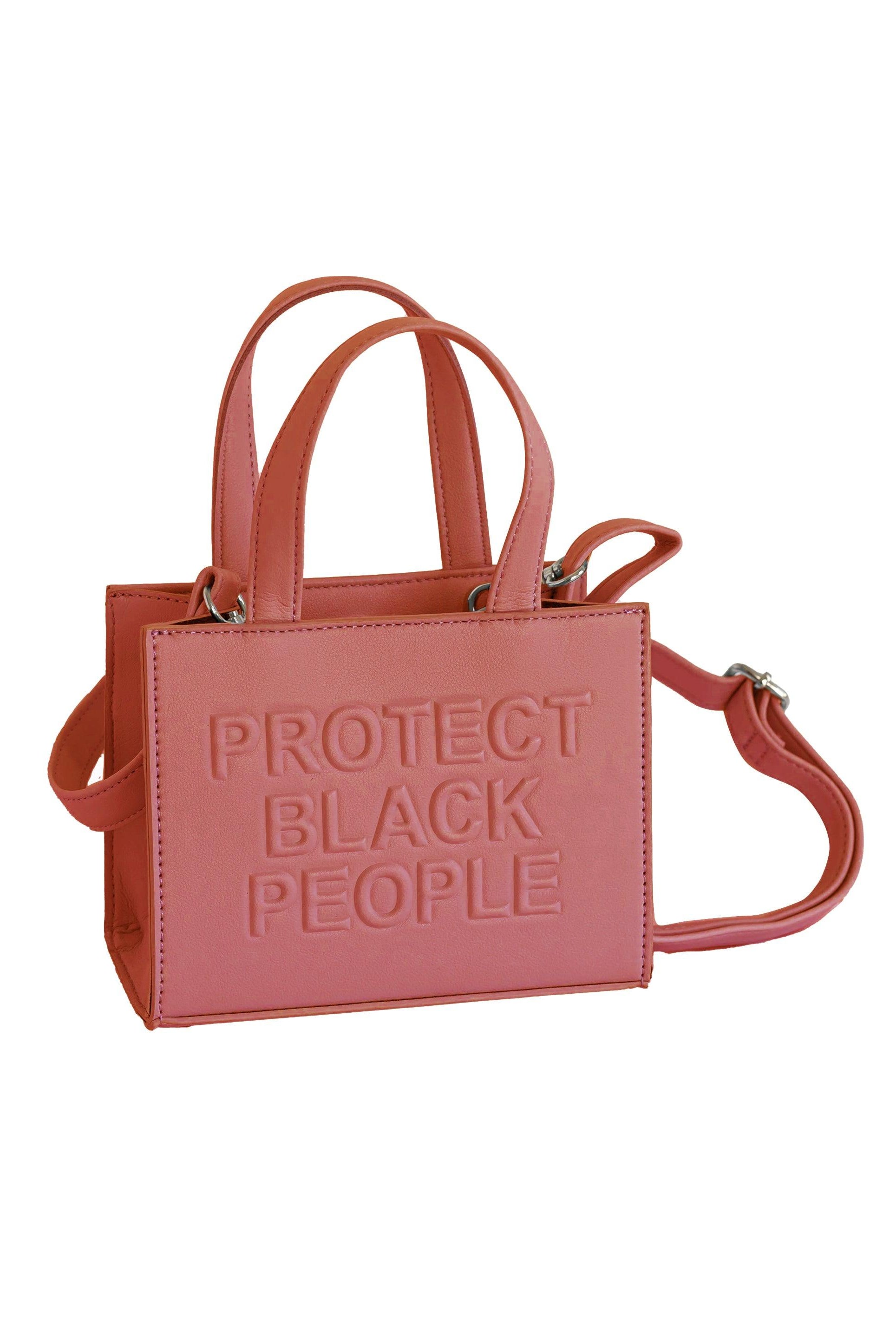 PBP - VEGAN LEATHER MINI BAG (BURGUNDY)