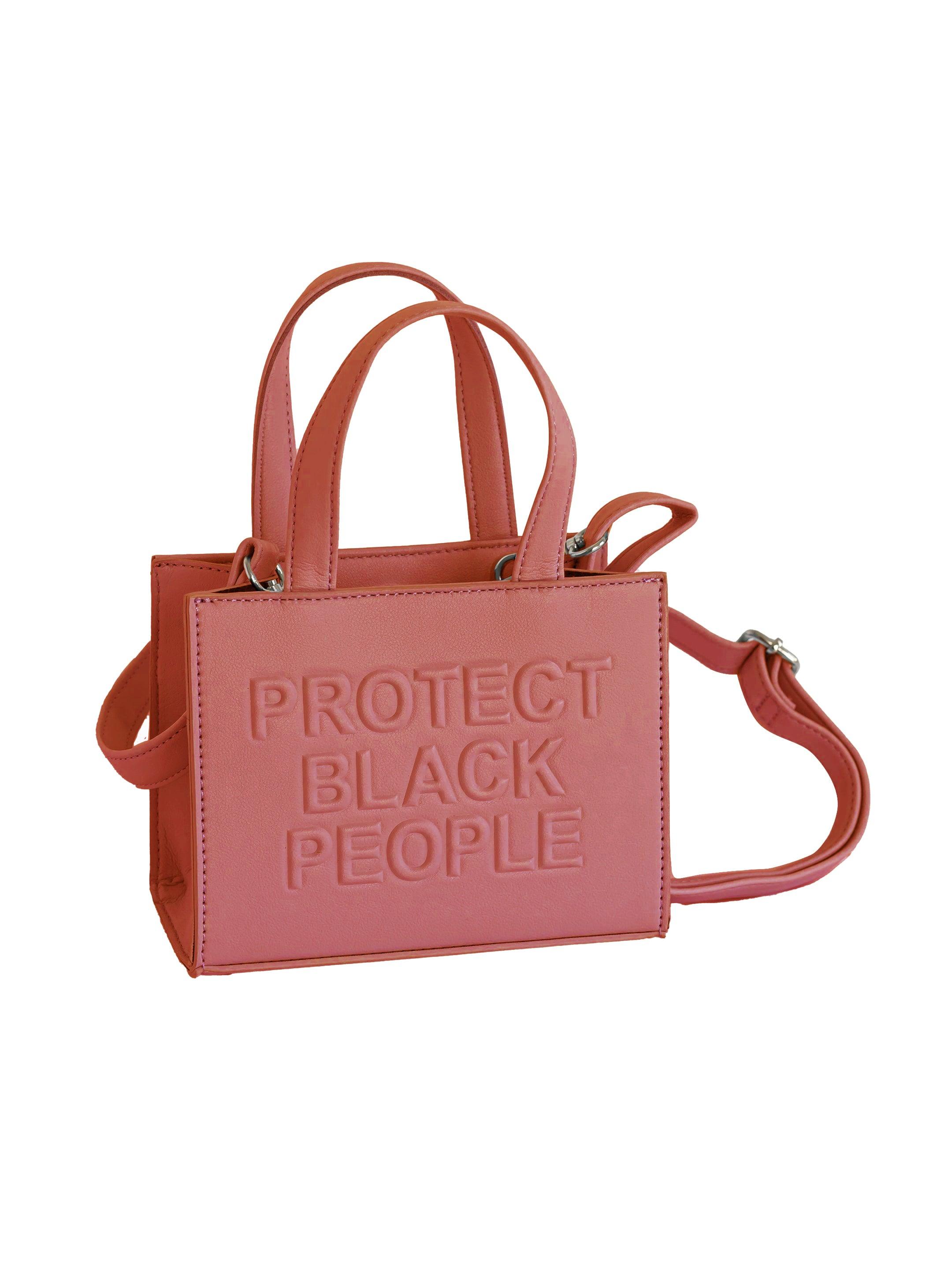 PBP - VEGAN LEATHER MINI BAG (BURGUNDY)