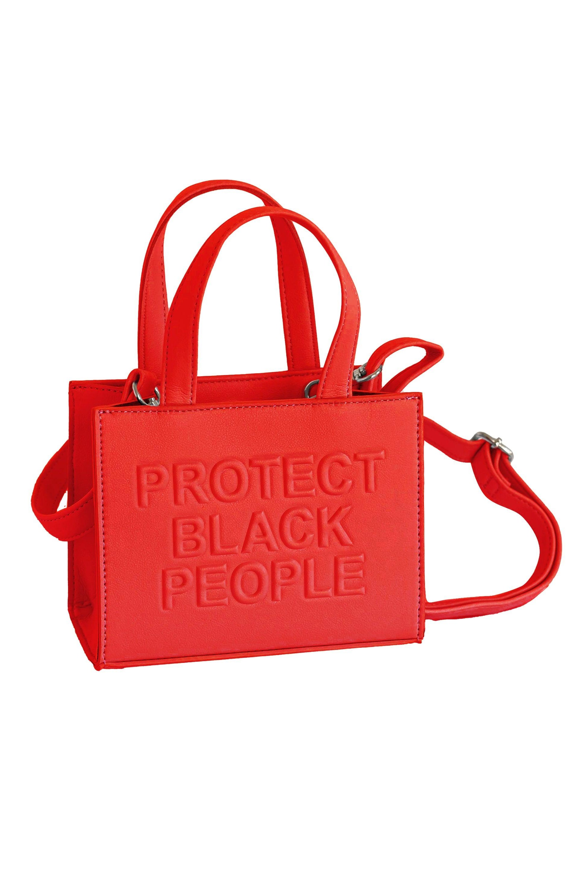 PBP VEGAN LEATHER MINI BAG (RED)