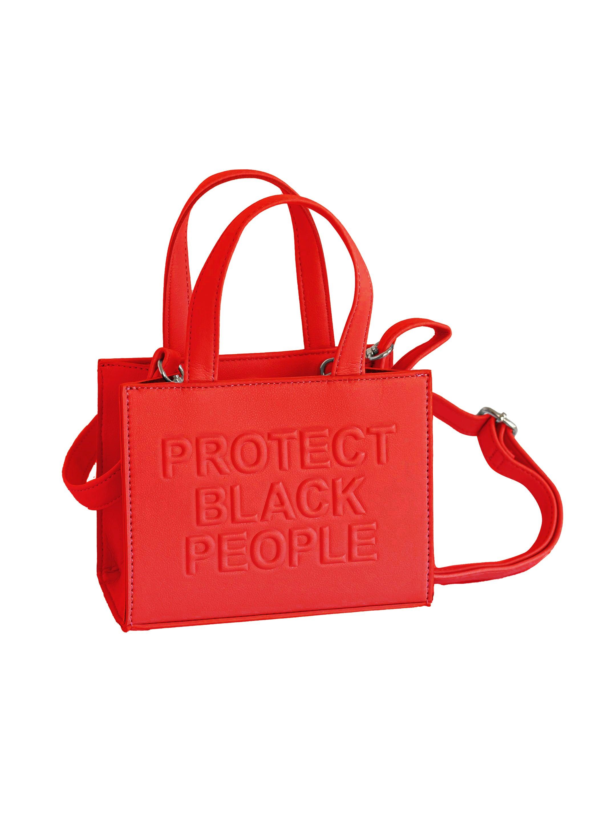 PBP VEGAN LEATHER MINI BAG (RED)