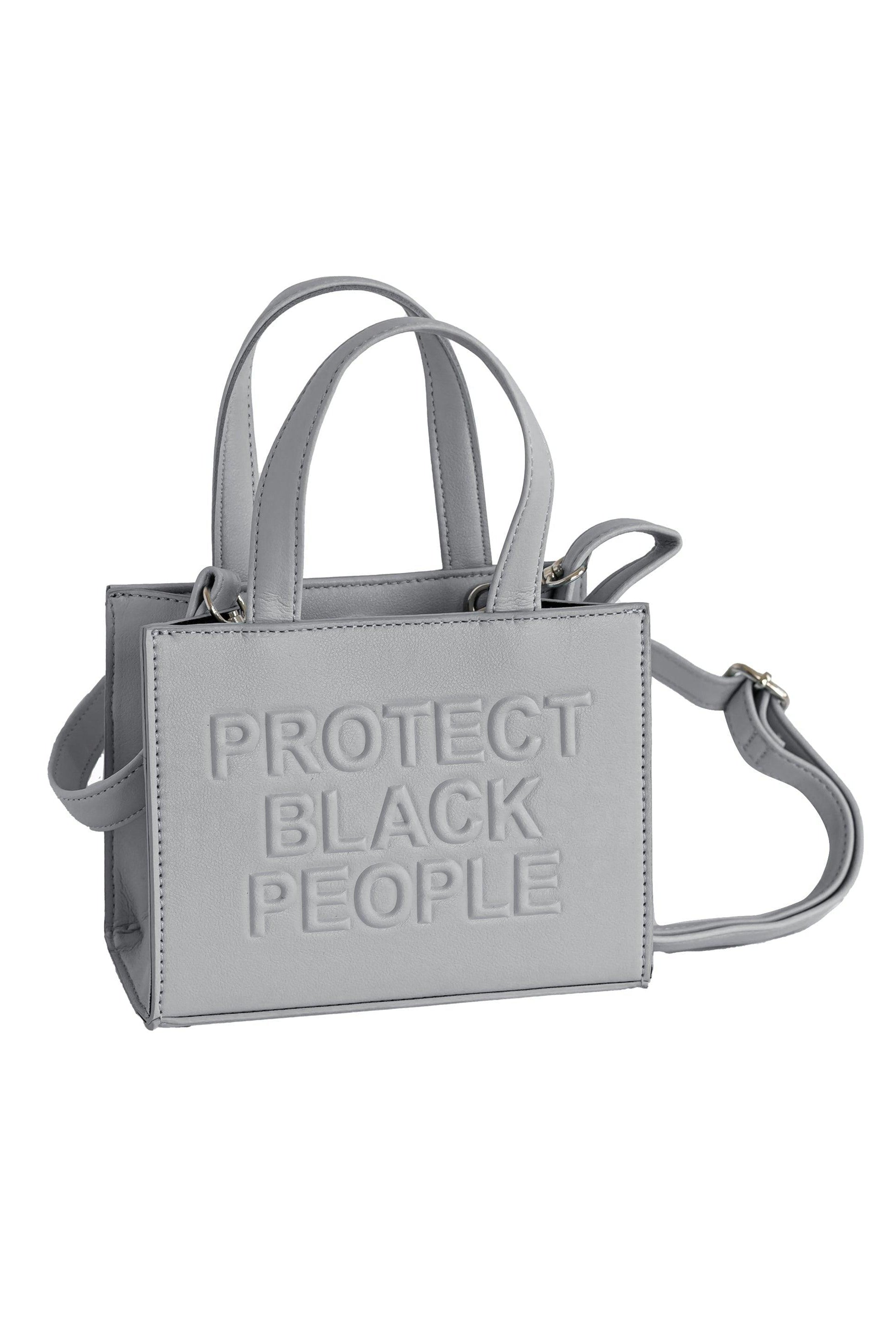 PBP - VEGAN LEATHER MINI BAG (SMOKE)