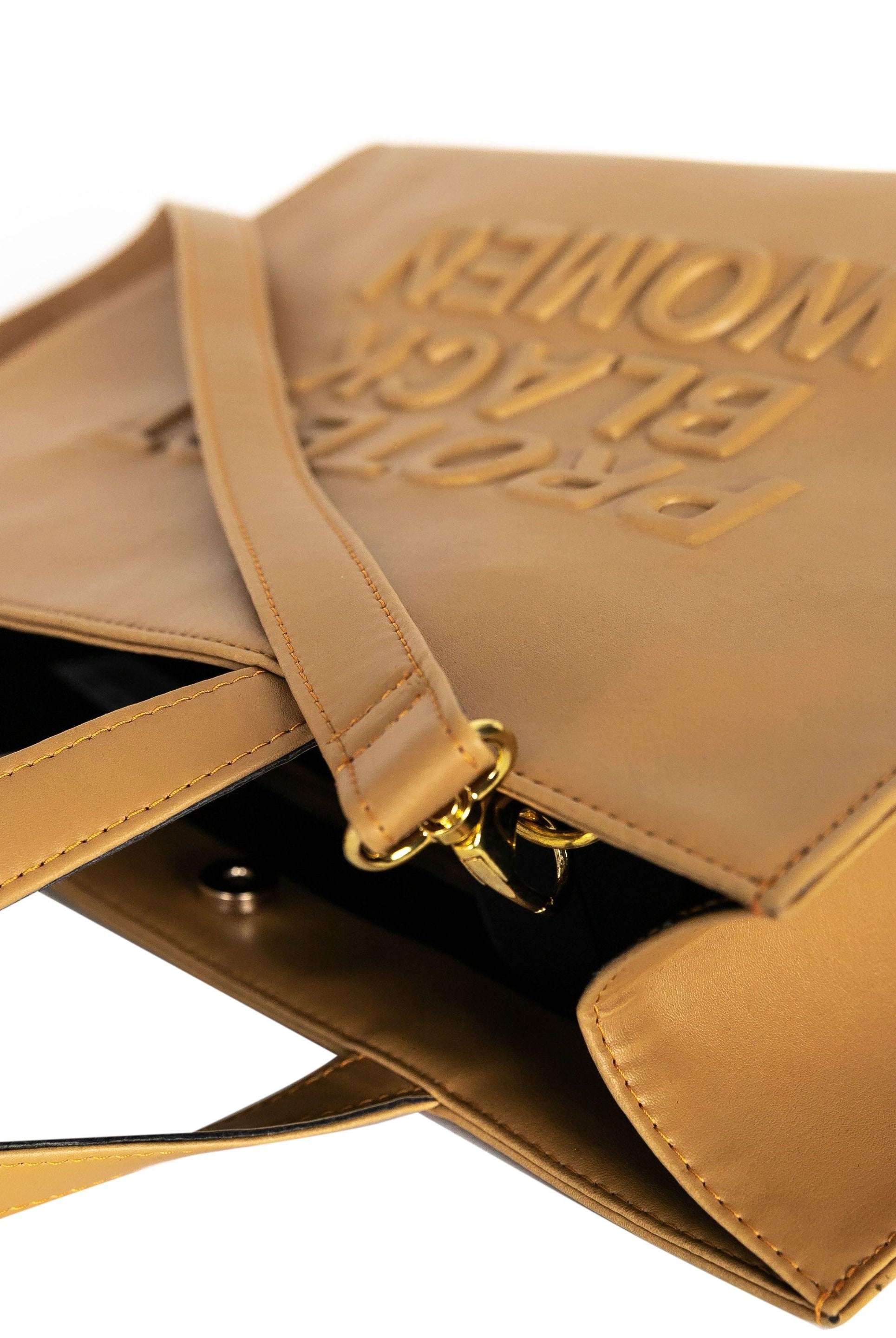 PBW - Vegan Leather Caramel Bag