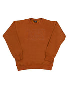PBP CREWNECK SWEATSHIRT (BROWN) - 3D EMBROIDERY