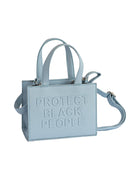 PBP - VEGAN LEATHER MINI BAG (POWDER BLUE)