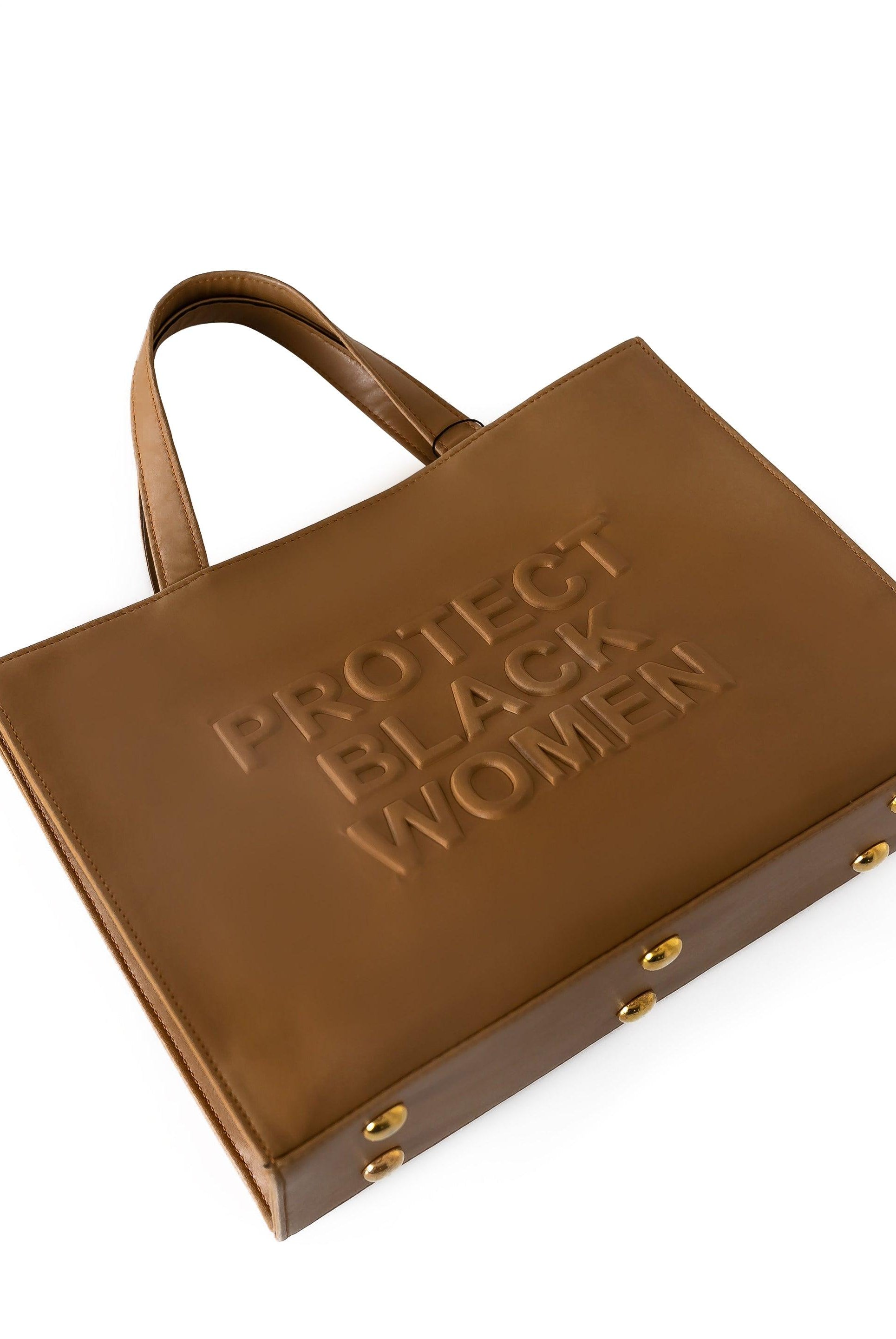 Vegan Leather Bag (Caramel)