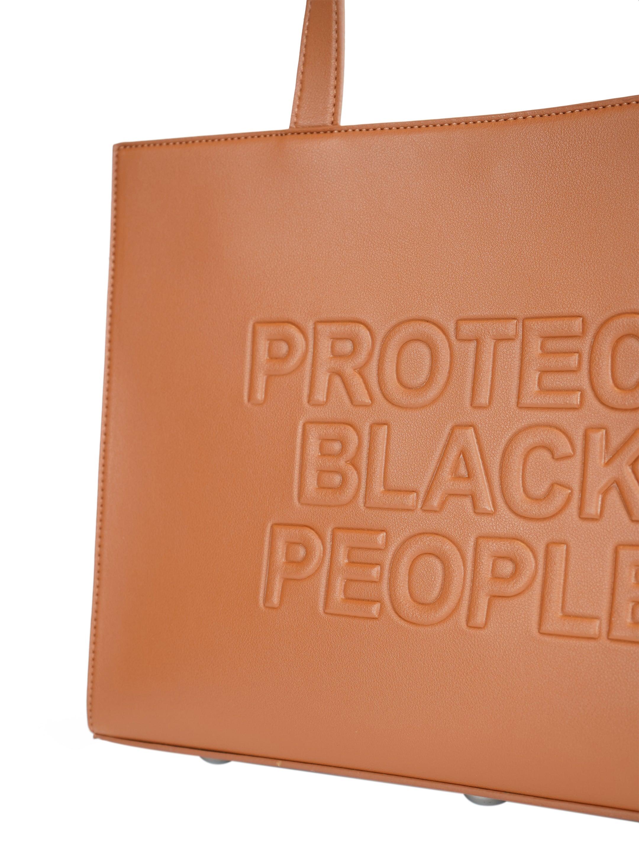 Cognac Leather Handbag