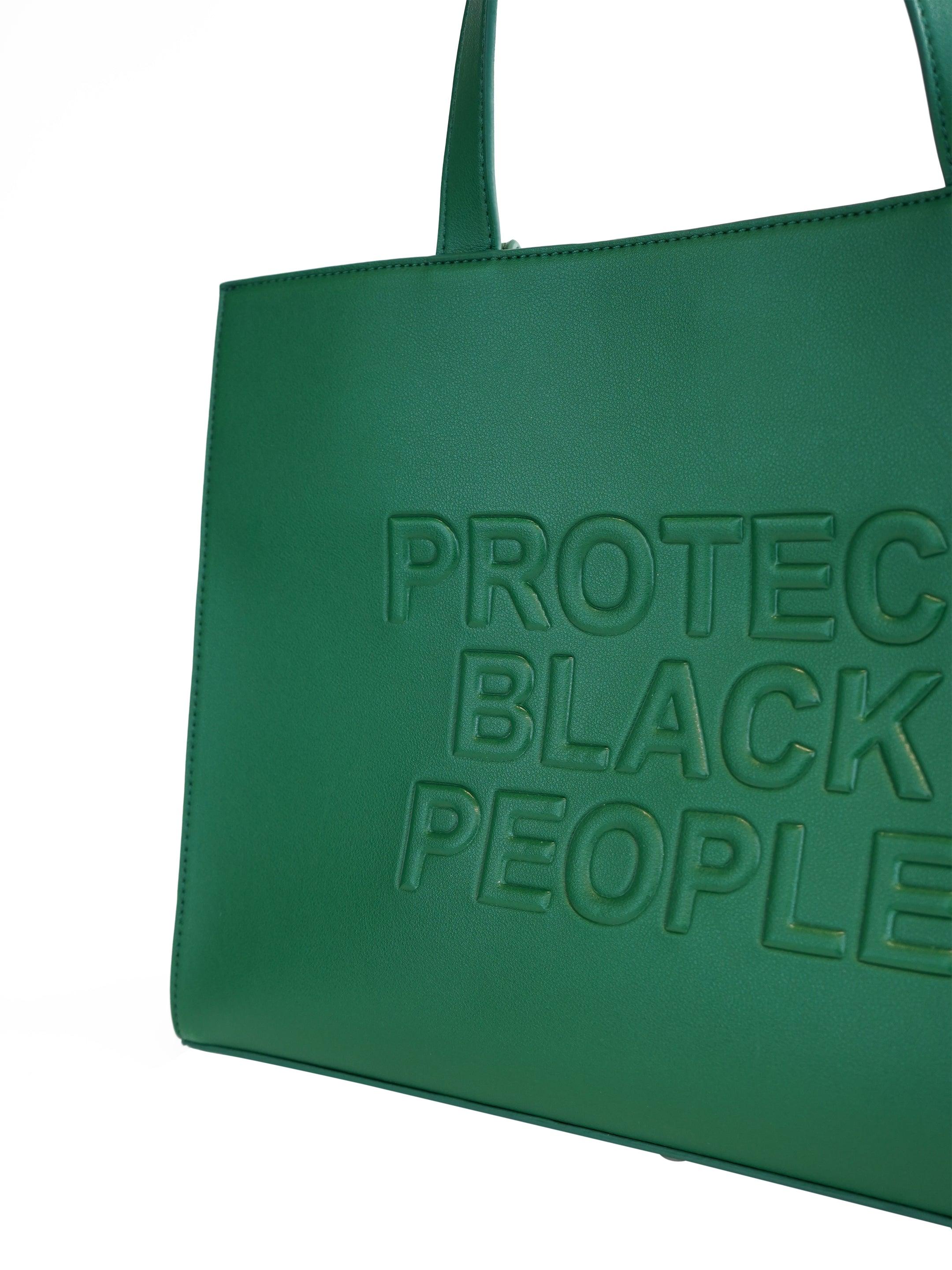 PBP Green Leather Handbag