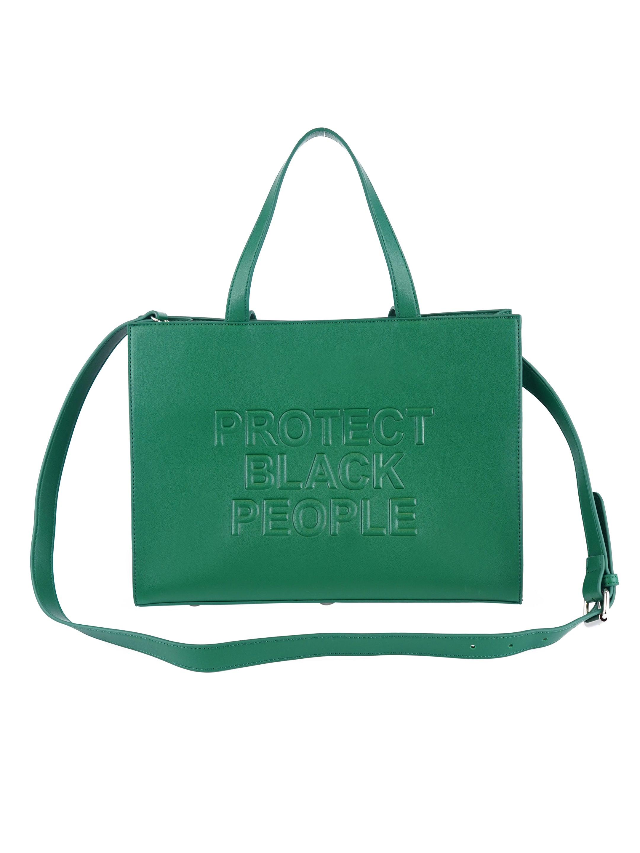 PBP - VEGAN LEATHER BAG (GREEN)