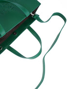 GREEN VEGAN LEATHER BAG