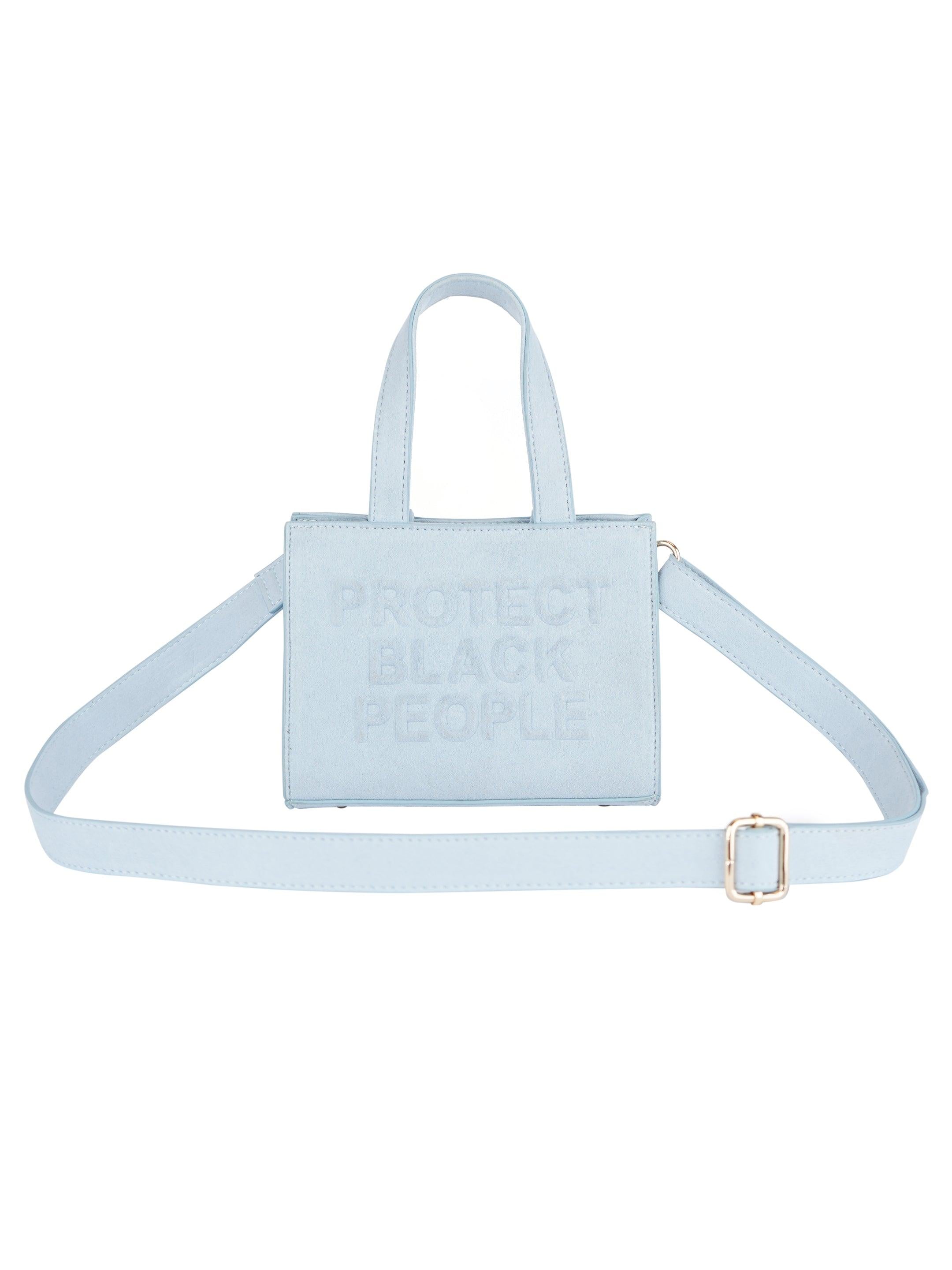 PBP - Suede Mini Bag (Glacier)