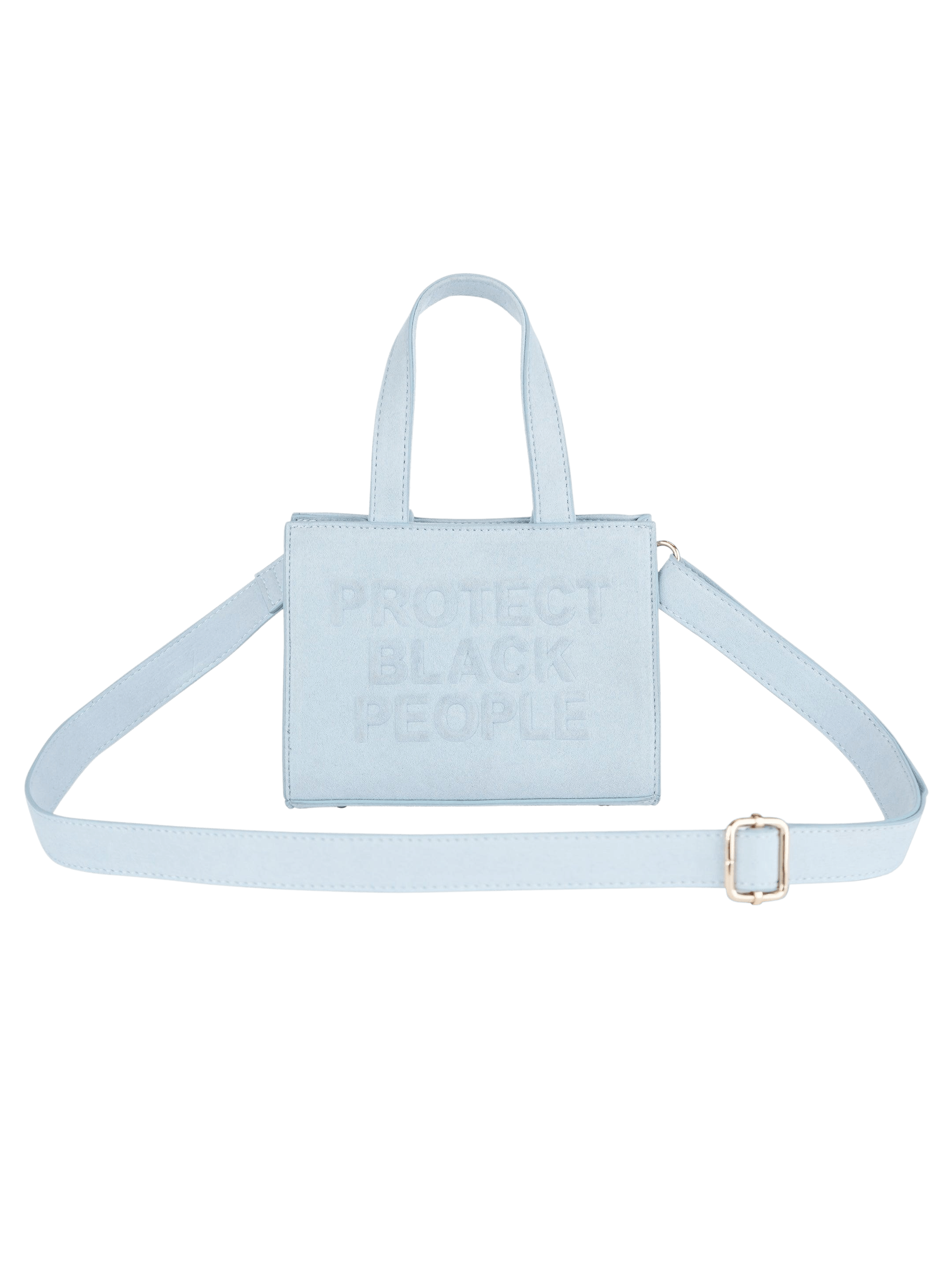 PBP - Suede Mini Bag (Glacier)