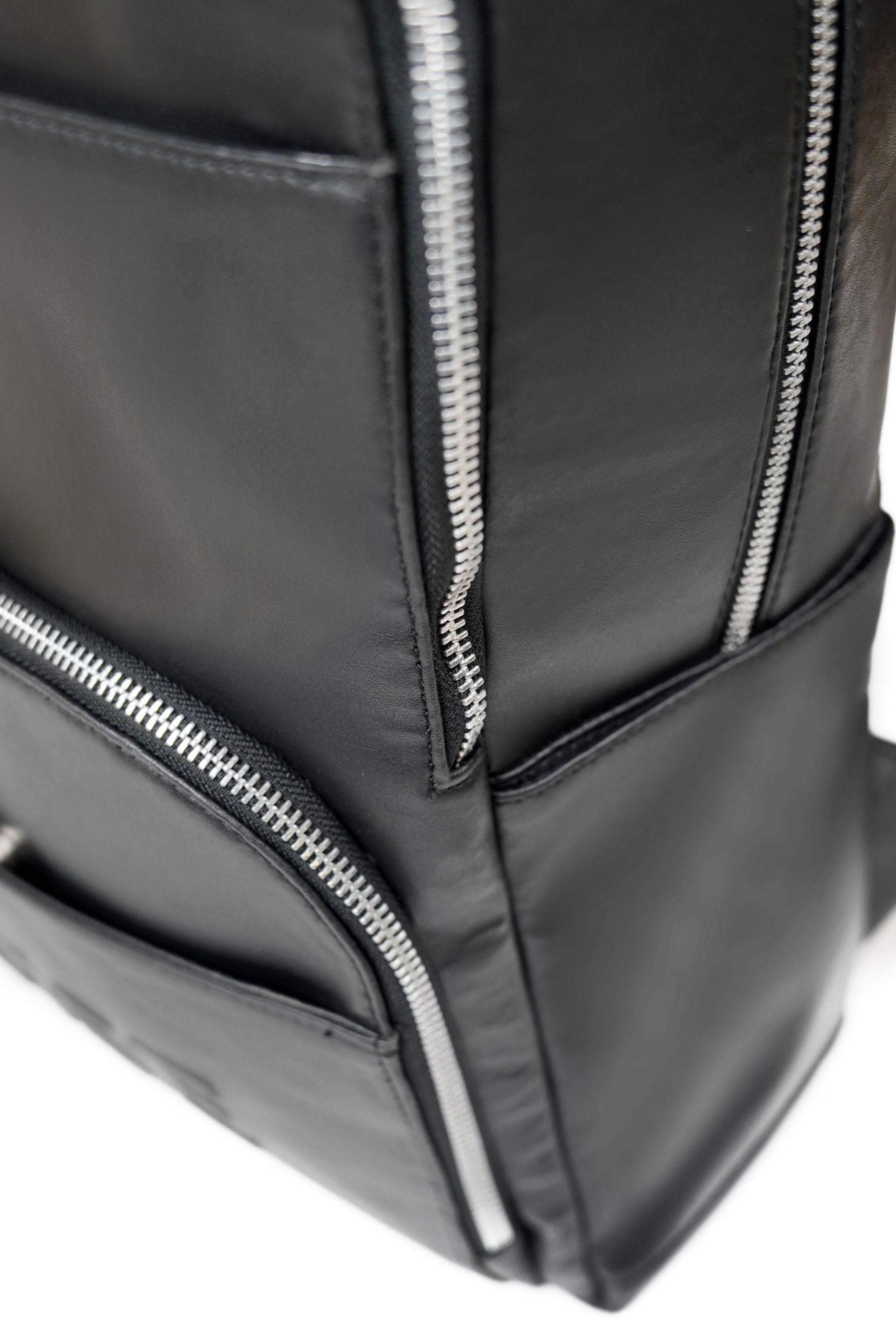 100% vegan leather backpack