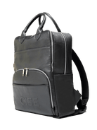 CISE - VEGAN LEATHER BACKPACK (BLACK)