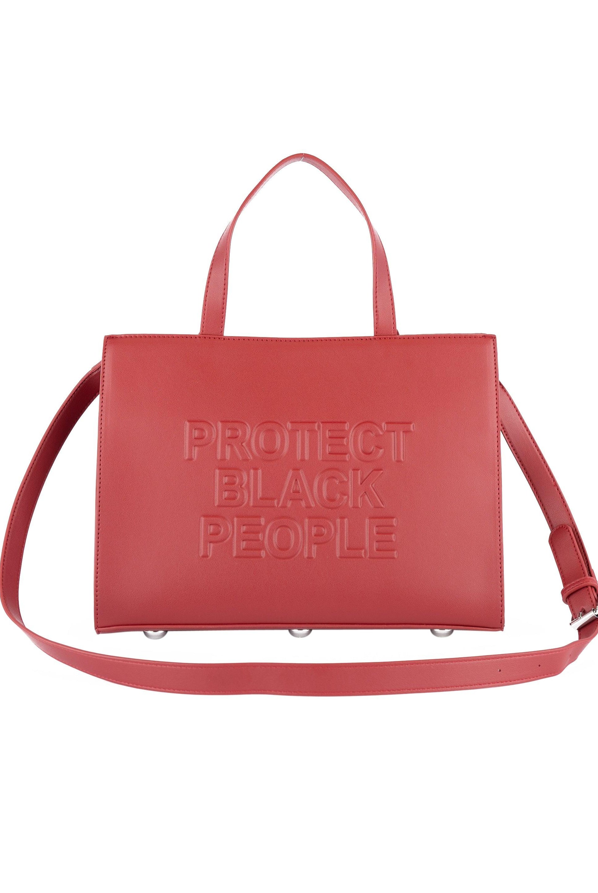 PBP Burgundy Leather Bag