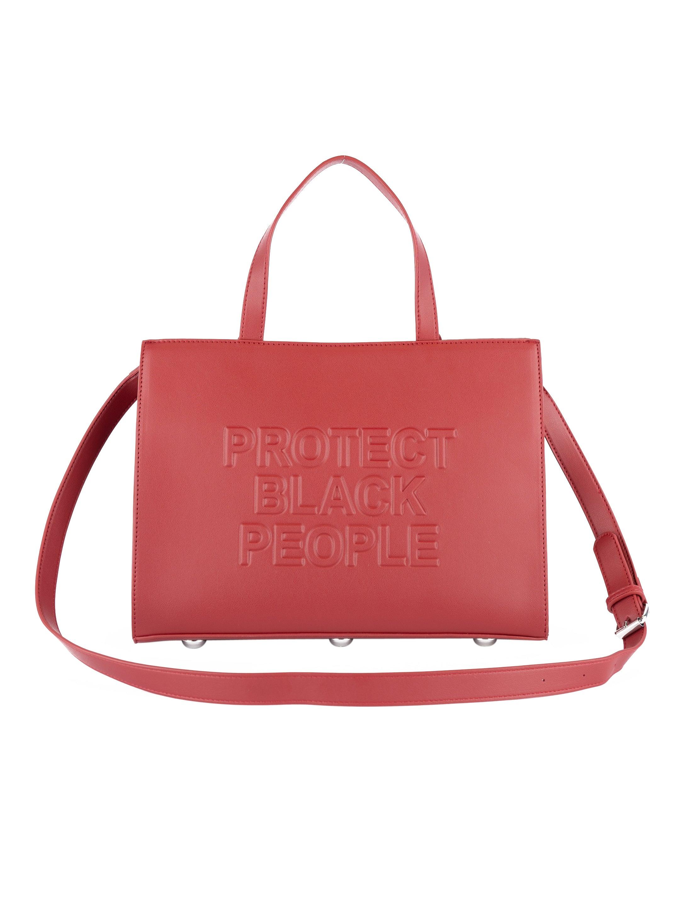 PBP Burgundy Leather Bag