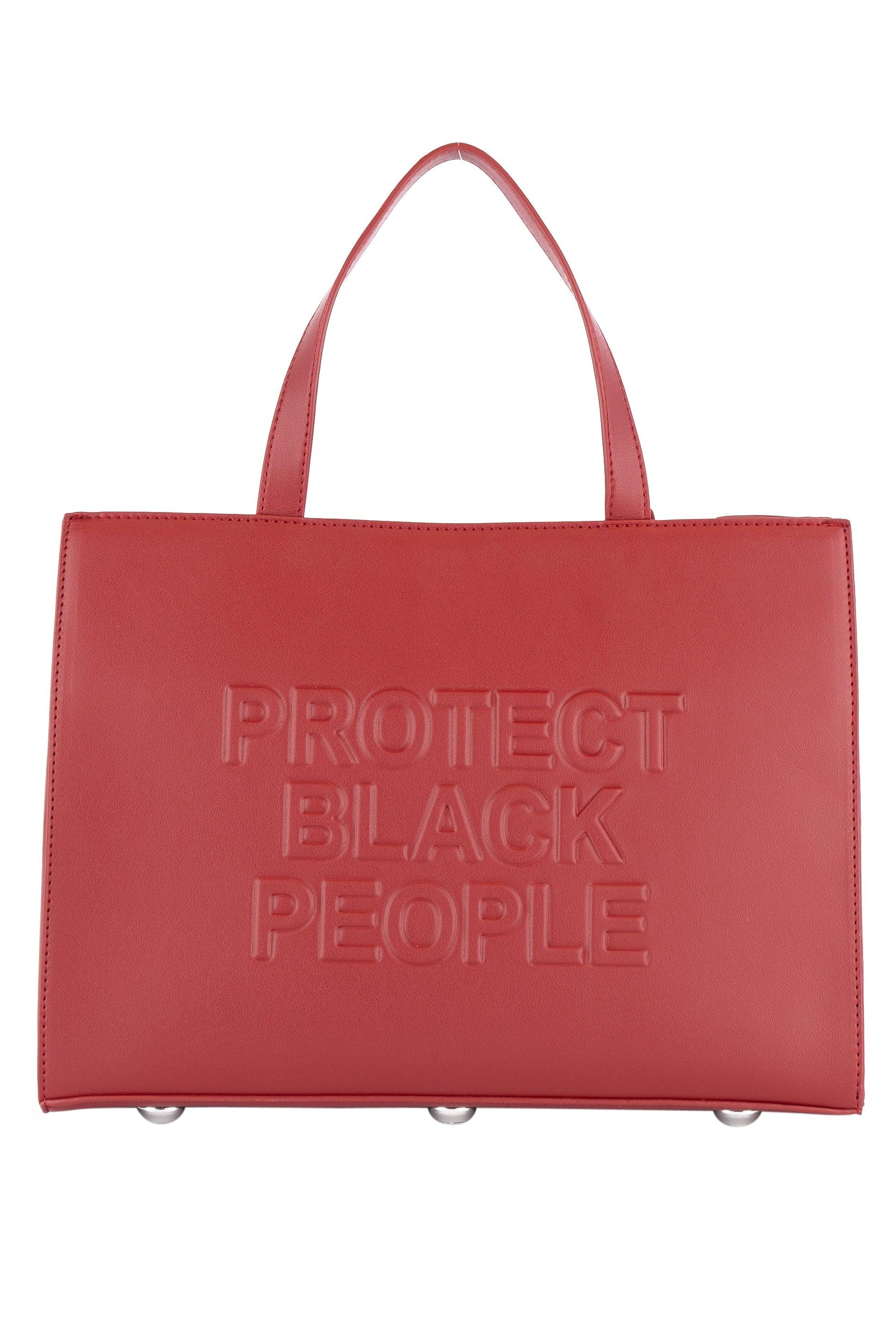 pbp burgundy leather handbag