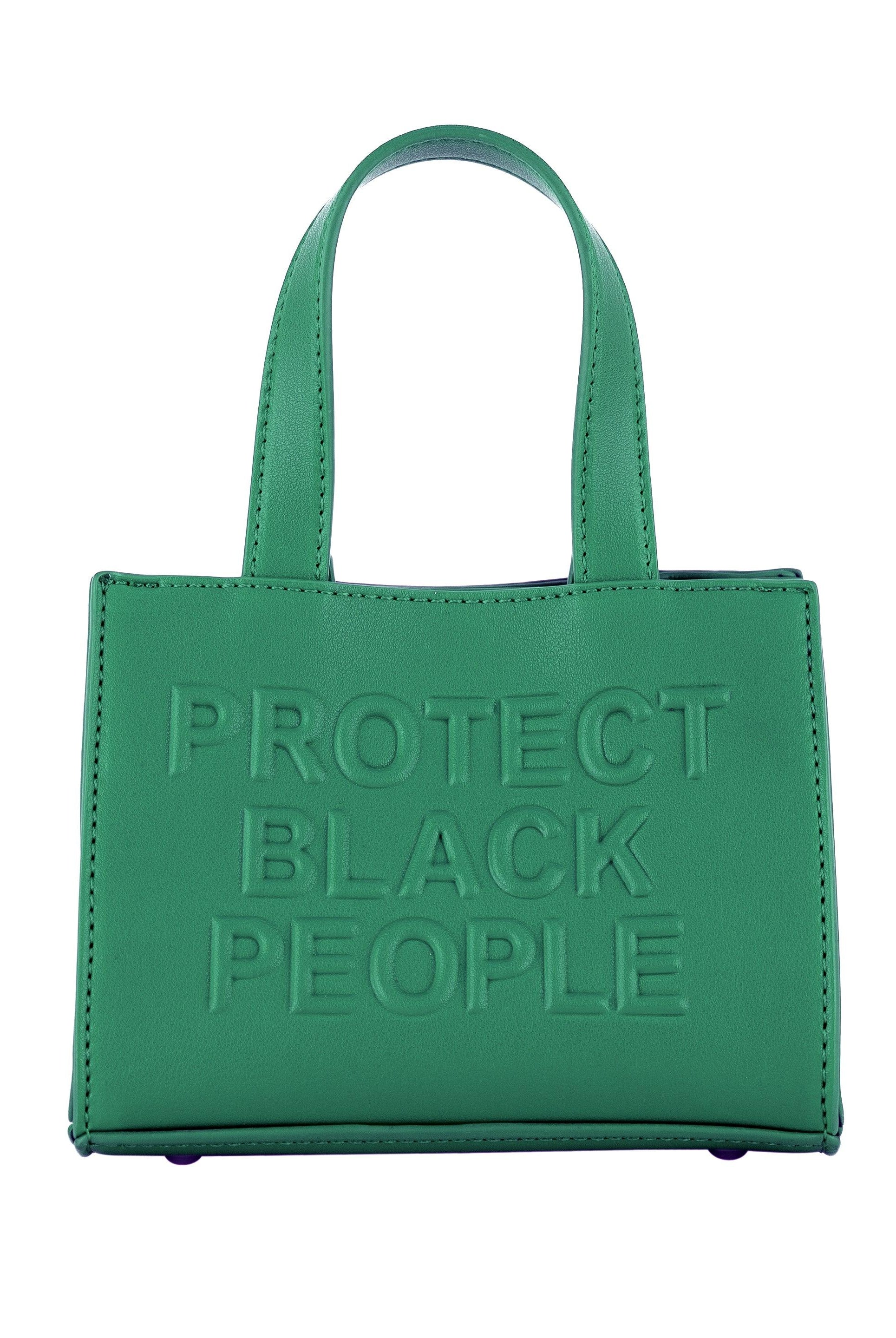 Vegan Leather Mini Bag (Green)