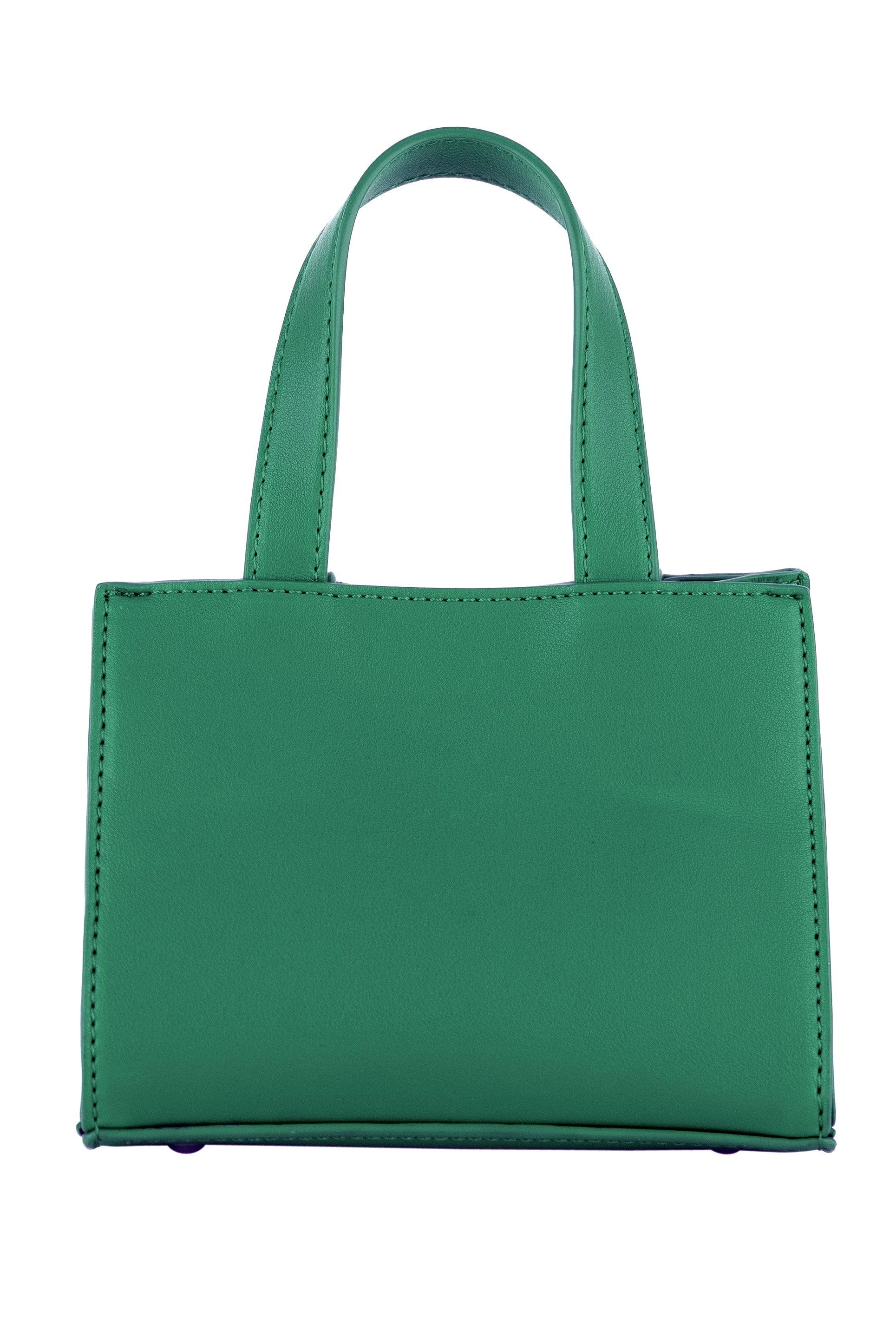 Backside of the Green Mini Bag