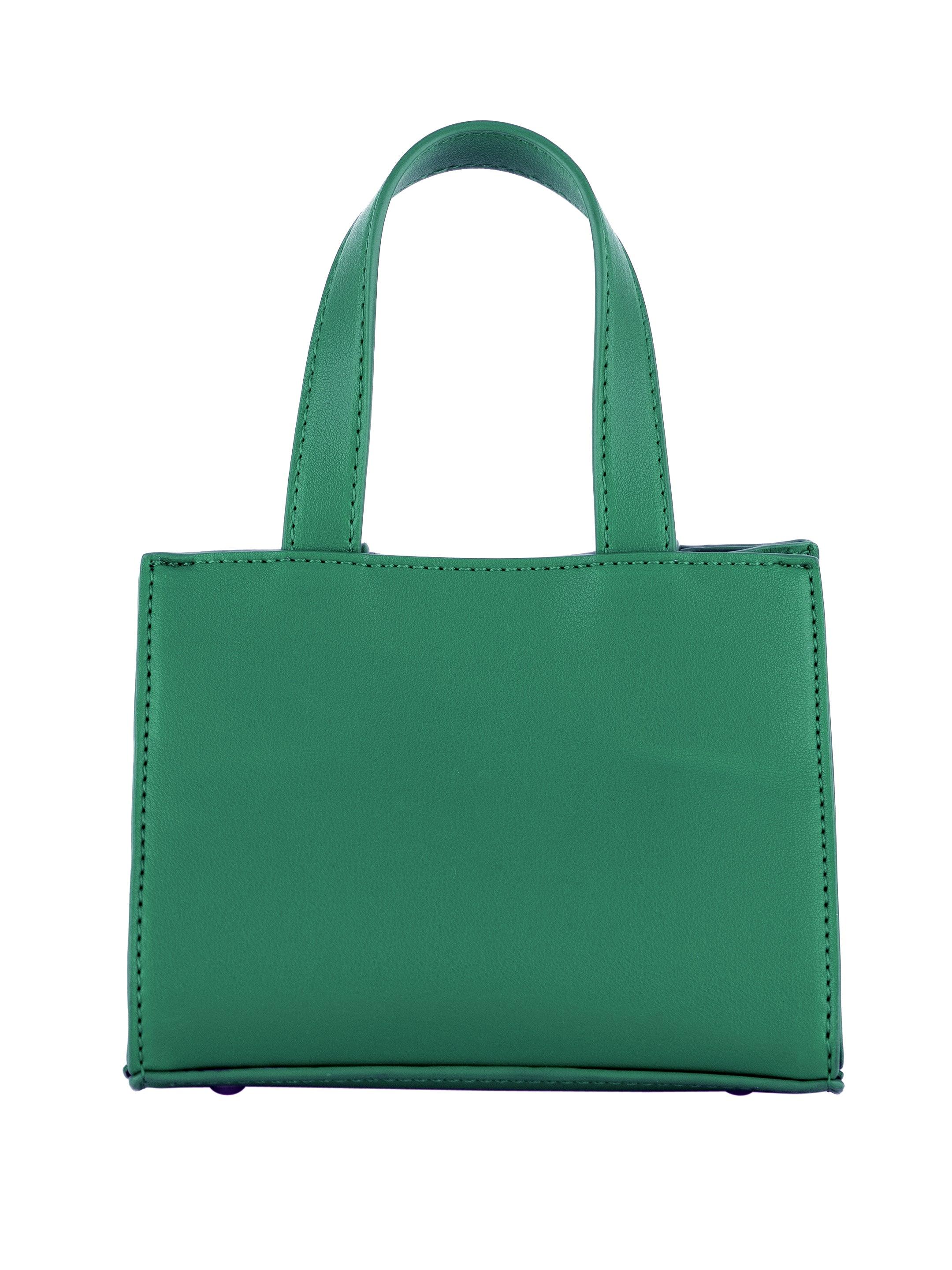 Backside of the Green Mini Bag