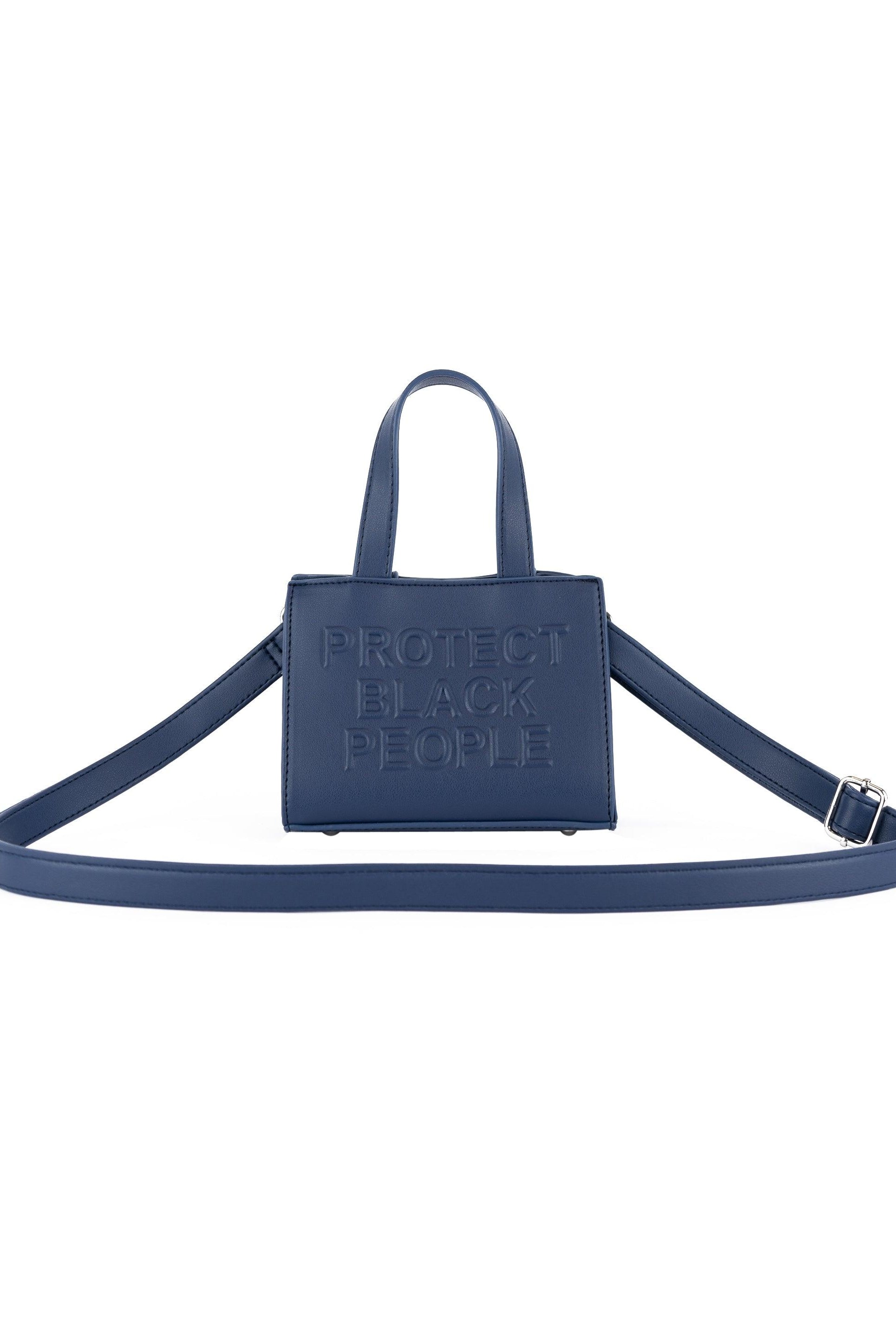 Protect Black People VEGAN LEATHER MINI BAG