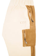 ZIP SWEATPANTS COPPER WHEAT