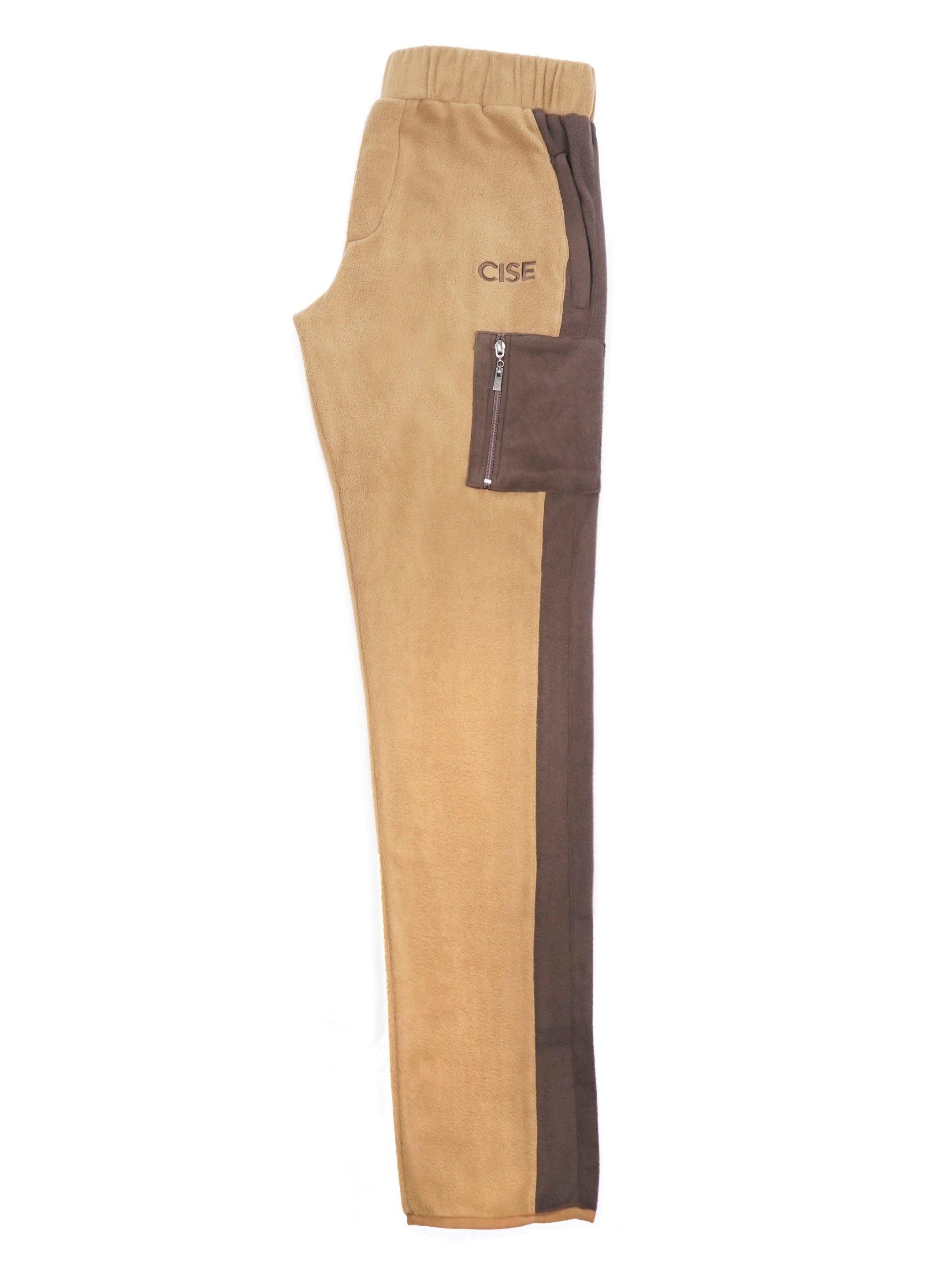 ZIP SWEATPANTS COPPER CEDAR