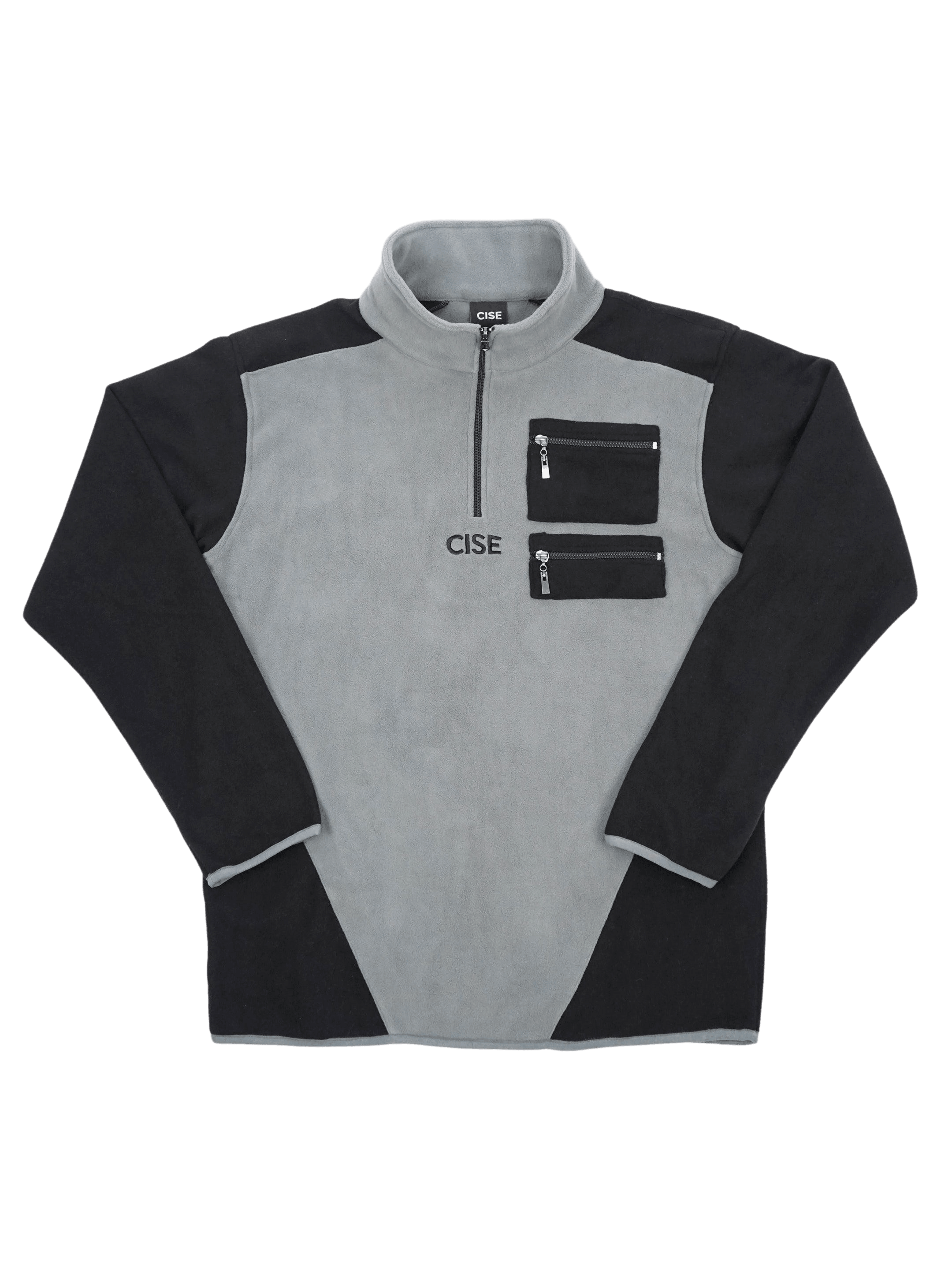 KENNEDY QUARTER - ZIP PULLOVER ONYX GREY