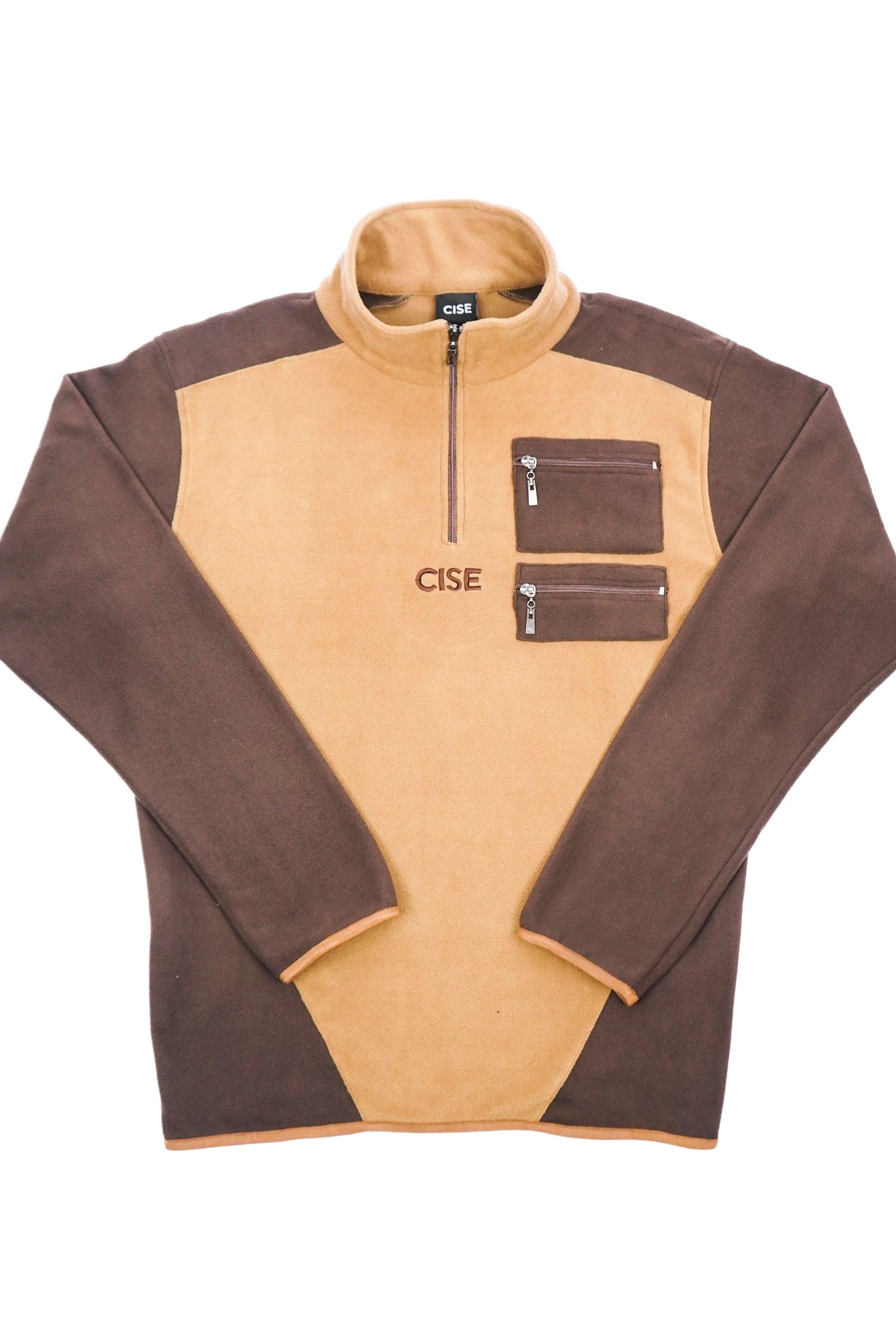 KENNEDY QUARTER-ZIP PULLOVER (COPPER CEDAR)