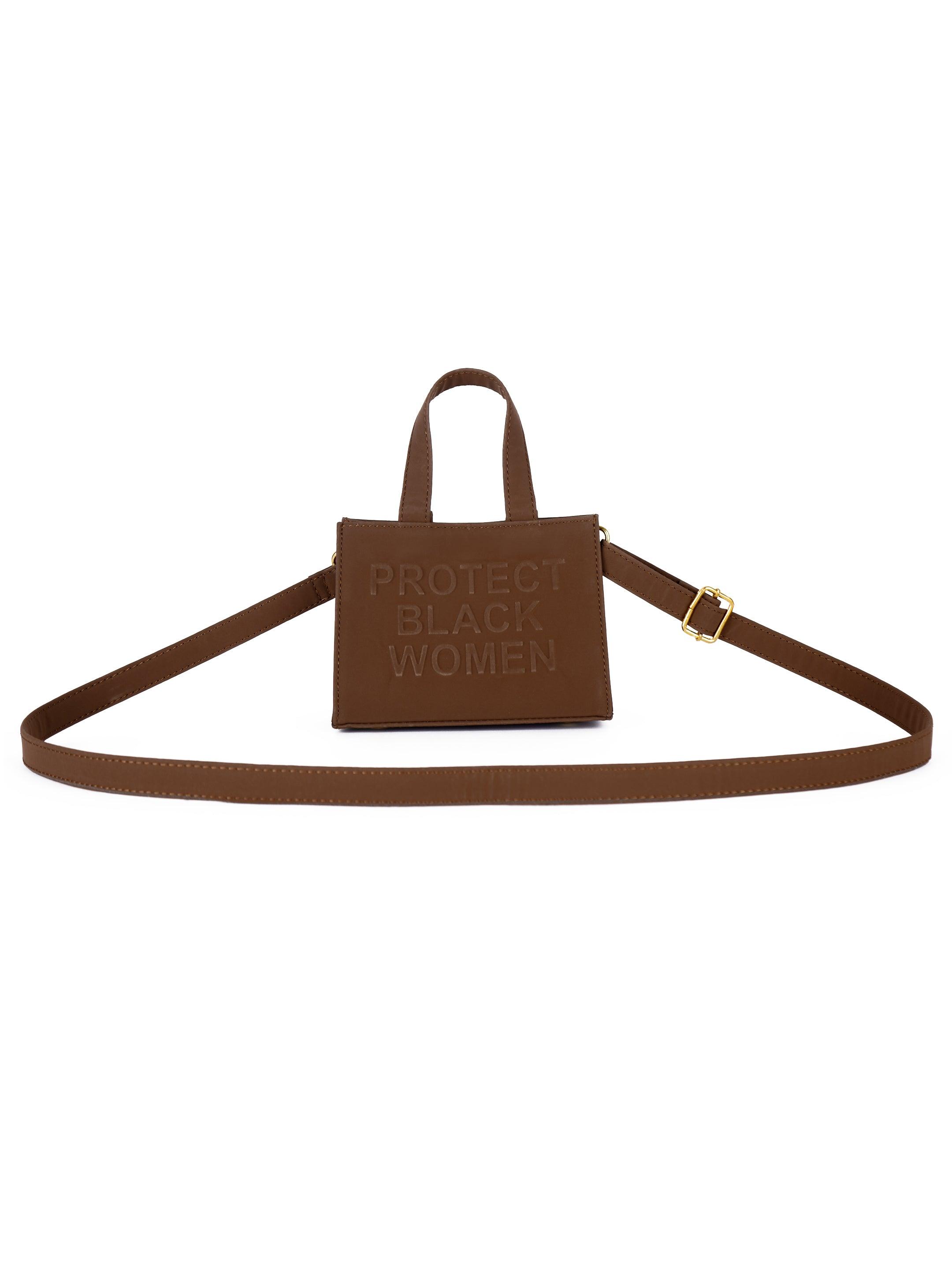 PBW - Vegan Suede Coffee Mini Bag