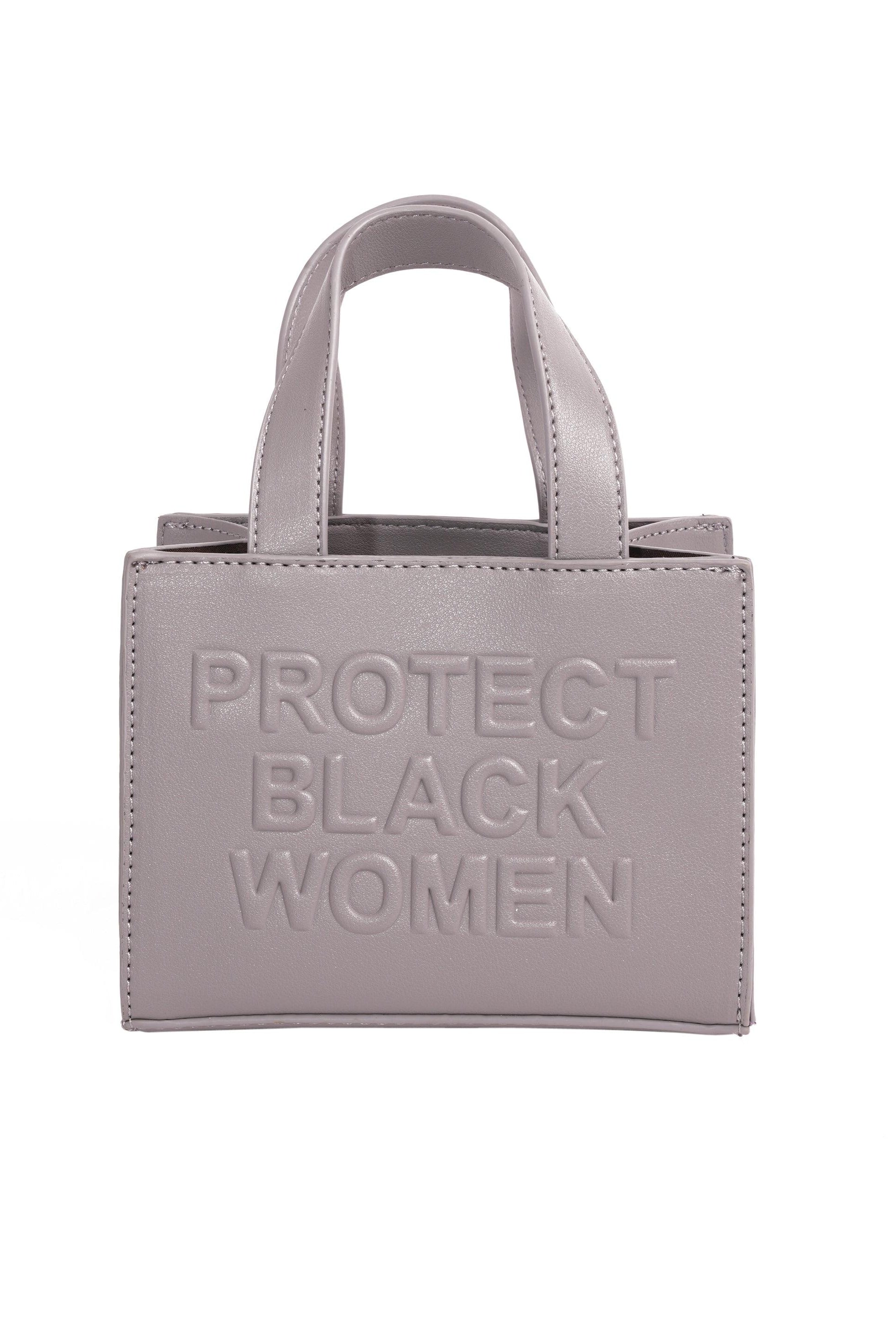 Vegan Leather Mini Bag (Smoke)