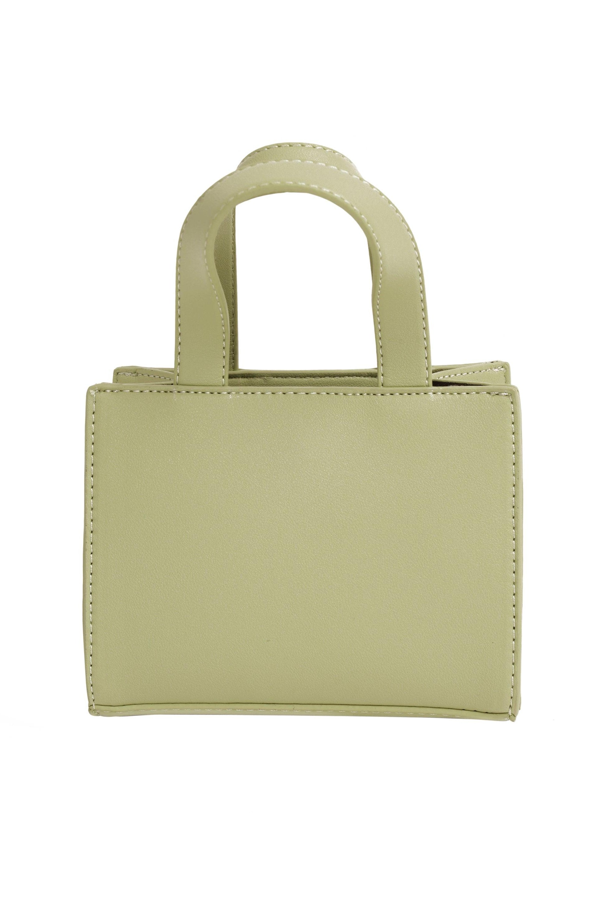 Vegan Leather Sage Mini Bag