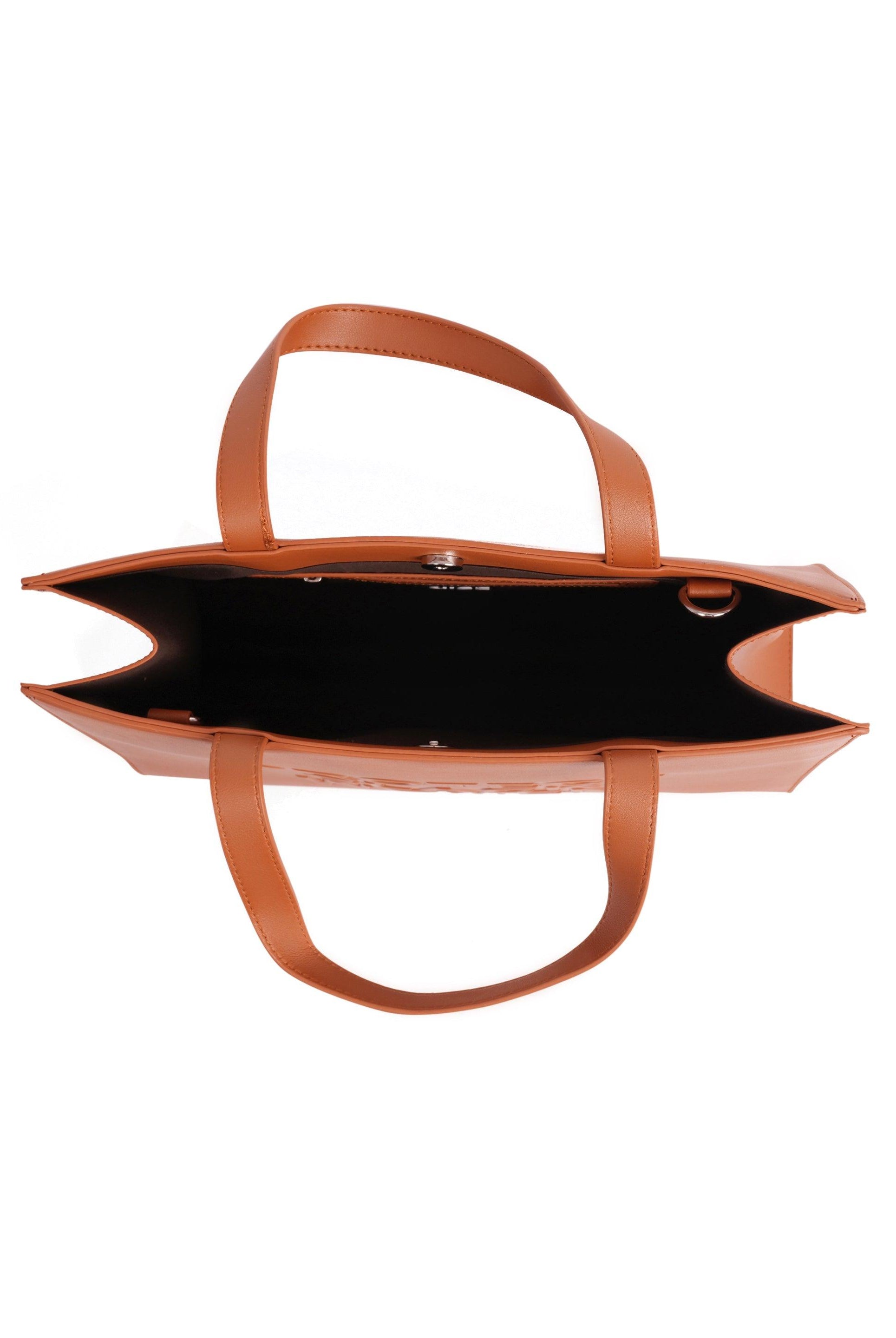 Protect Black Women - Vegan Leather Cognac Bag