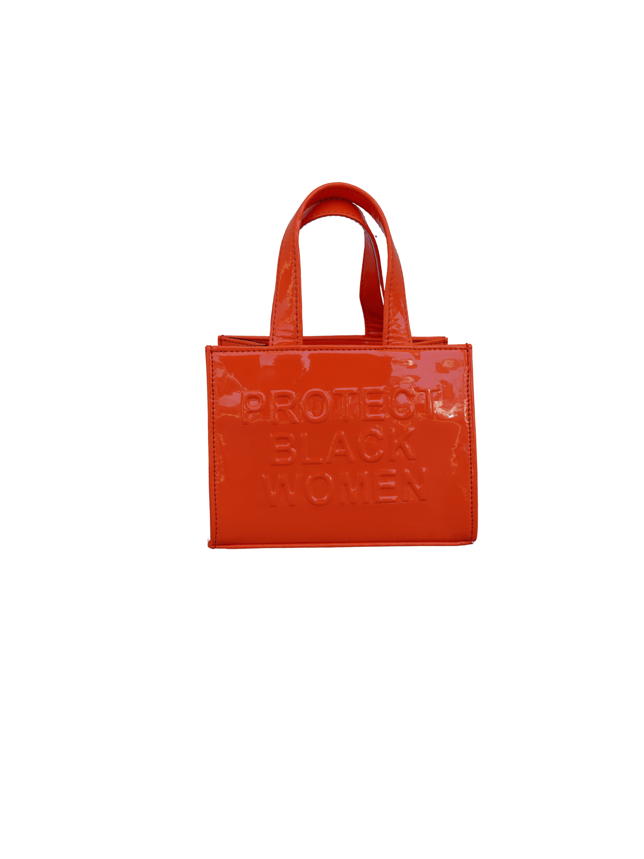 PBW Patent Leather Mini Bag Orange CISE