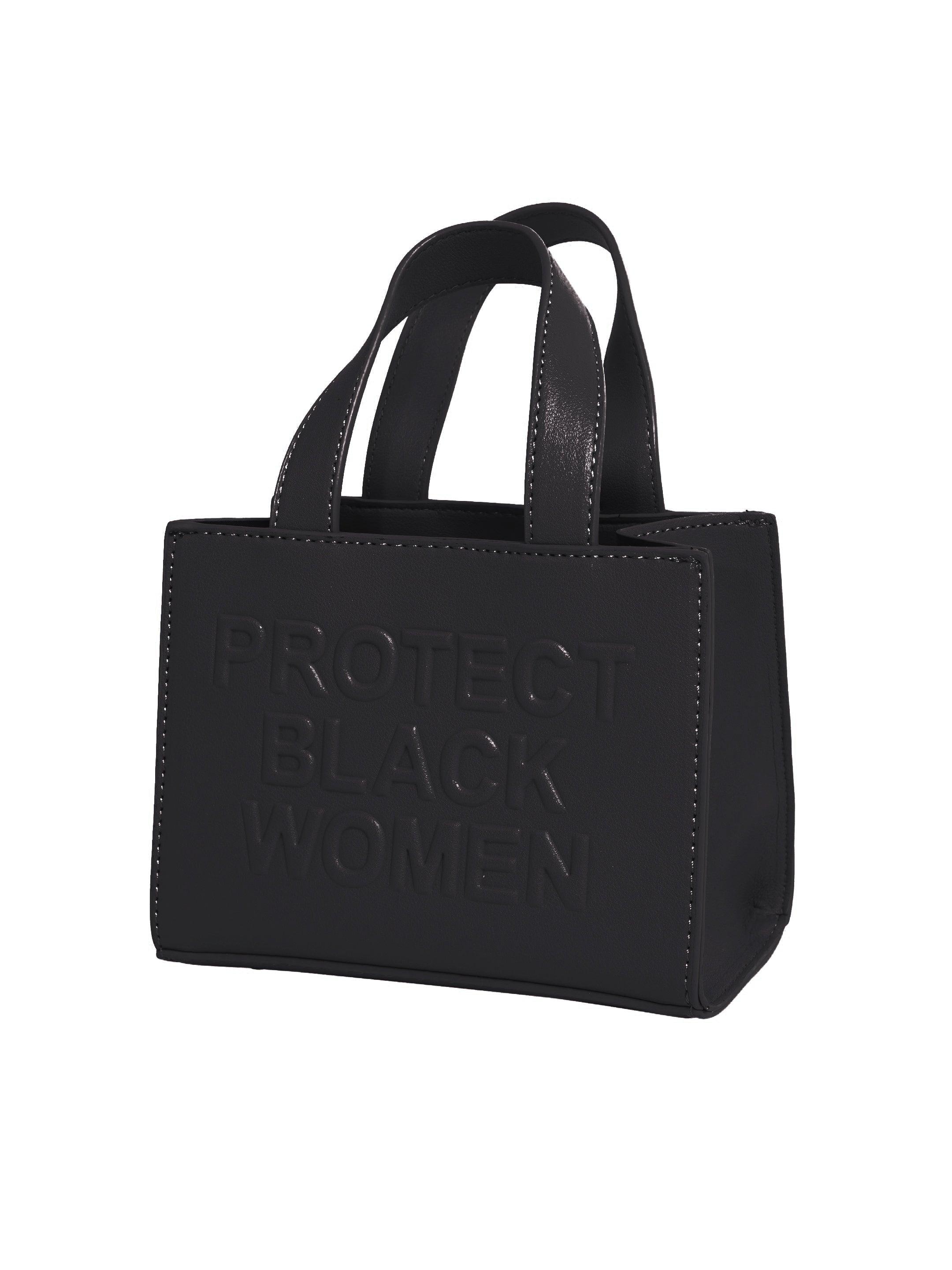 PBW Vegan Leather Mini Bag (Black)