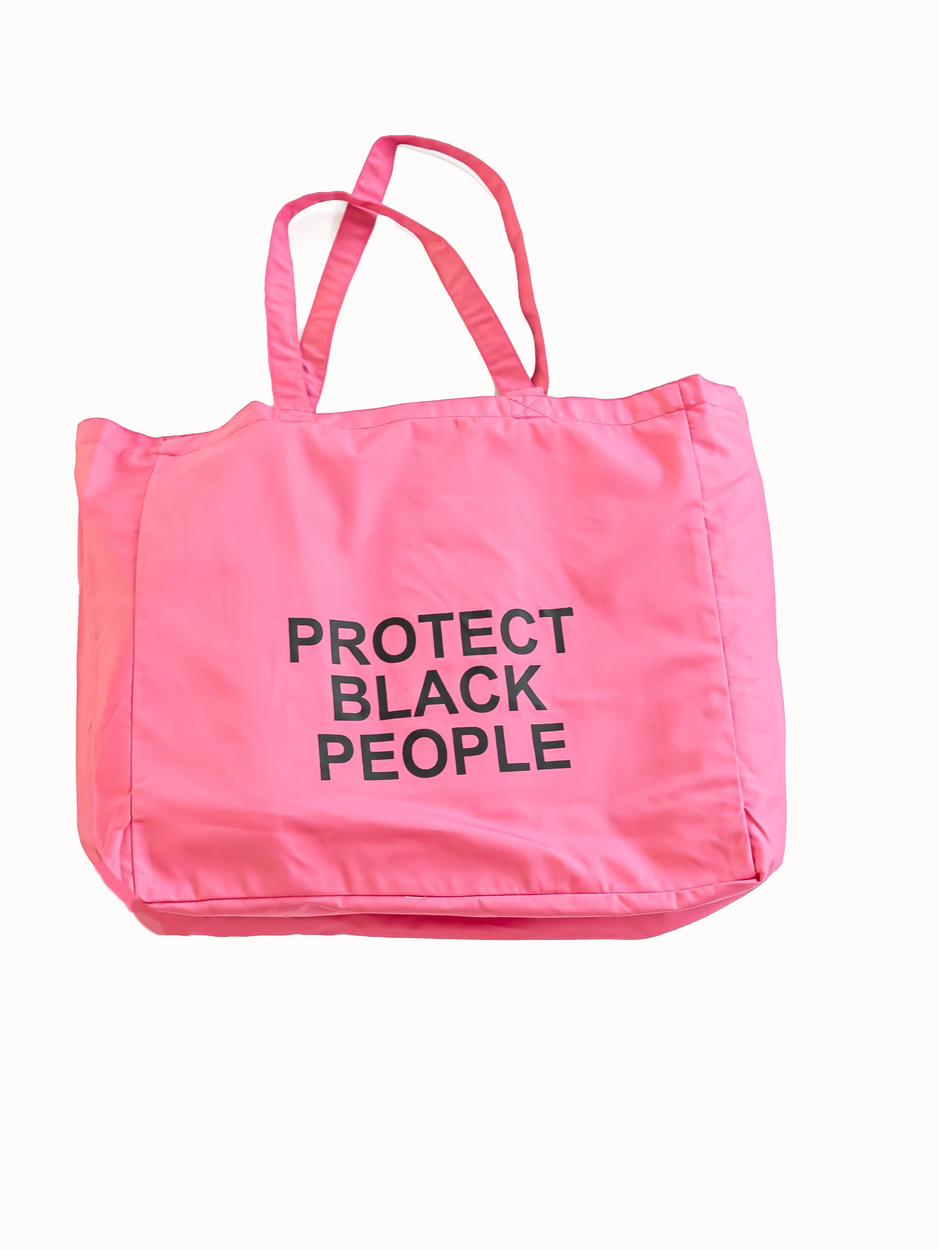 PBP - Twill Cotton Tote Pink Bag 
