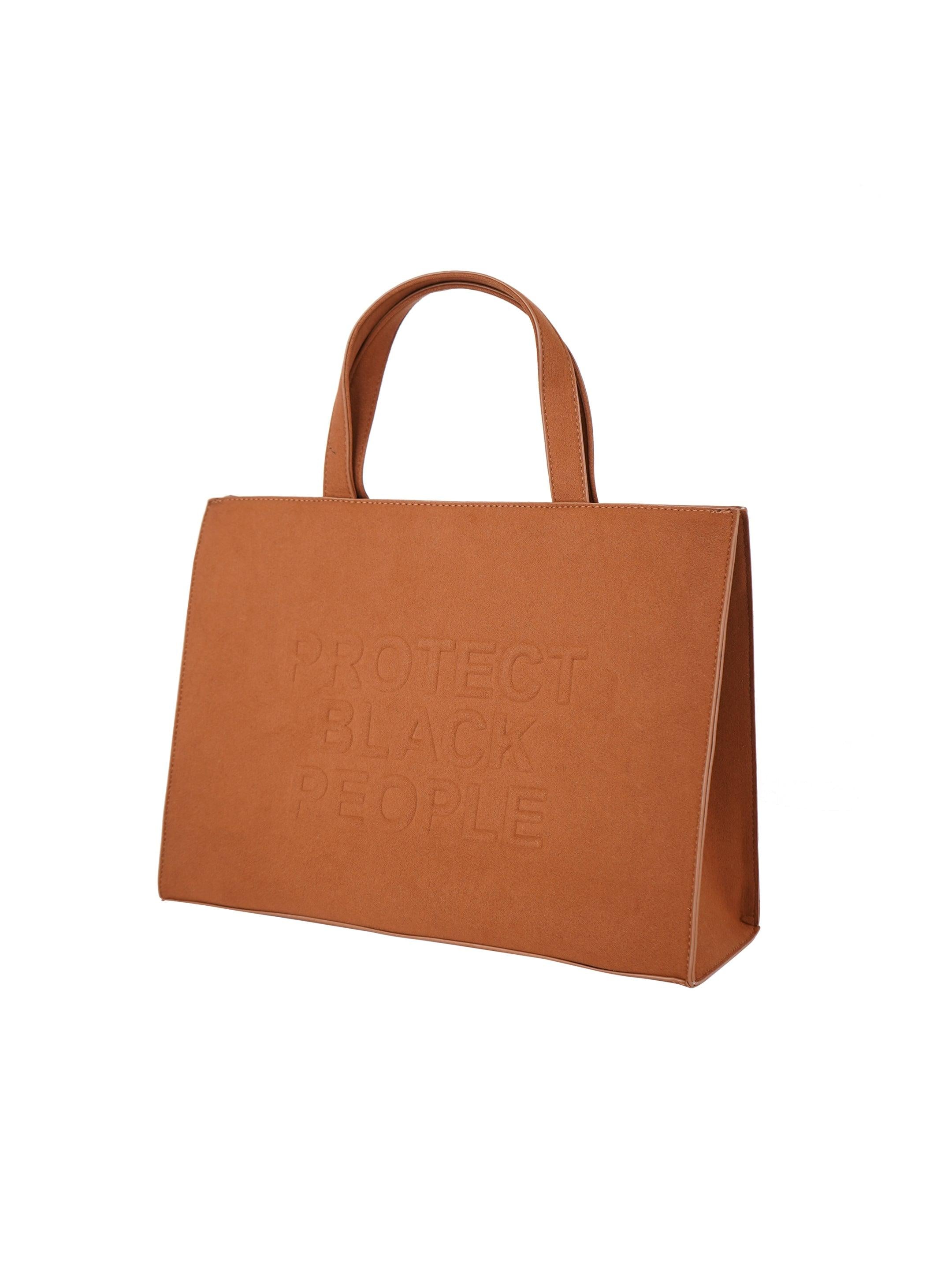 PBP Suede Bag Cognac CISE