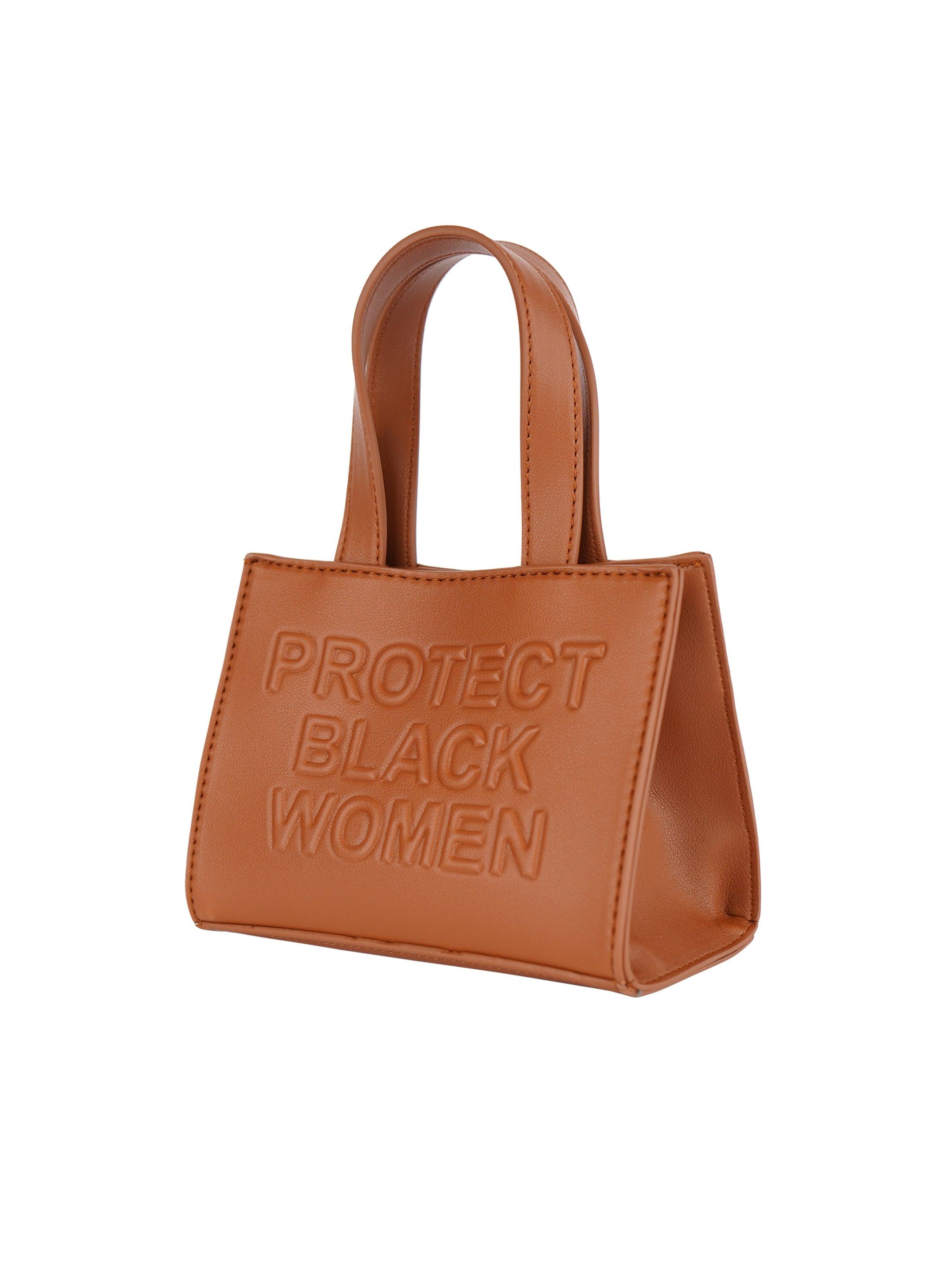 PBW - Vegan Leather Brown Bag