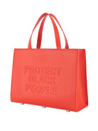 Protect Black People Vegan Leather Bag