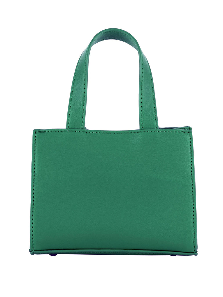 Backside of the Green Mini Bag
