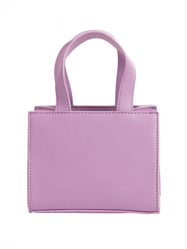 Leather Lilac Mini Bag 