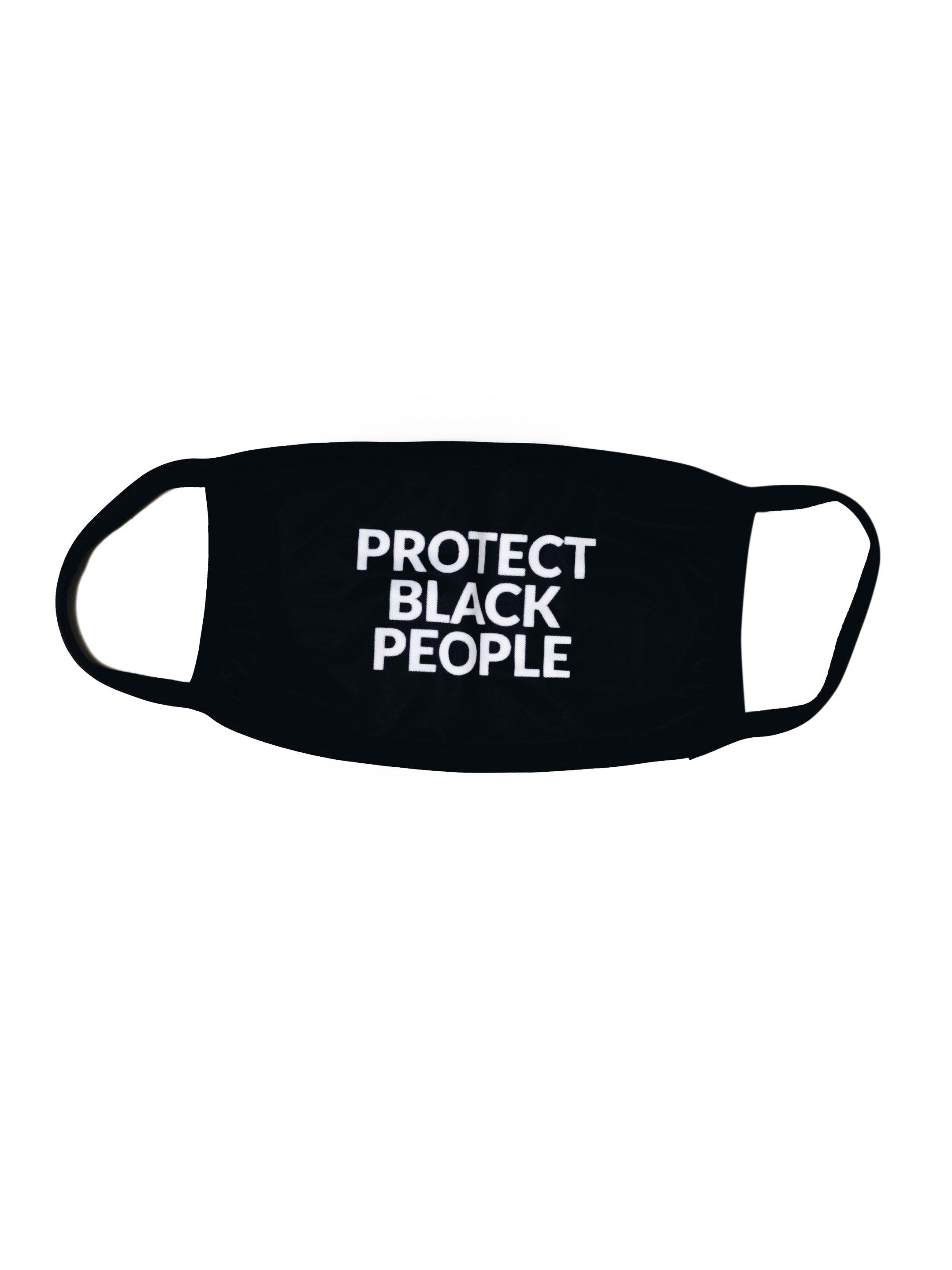 Statement Protect Black People Mask