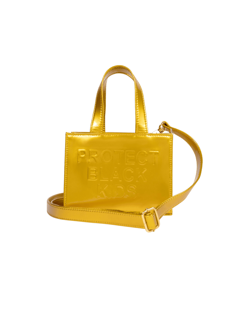 PBK - VEGAN LEATHER MINI BAG (GOLD)